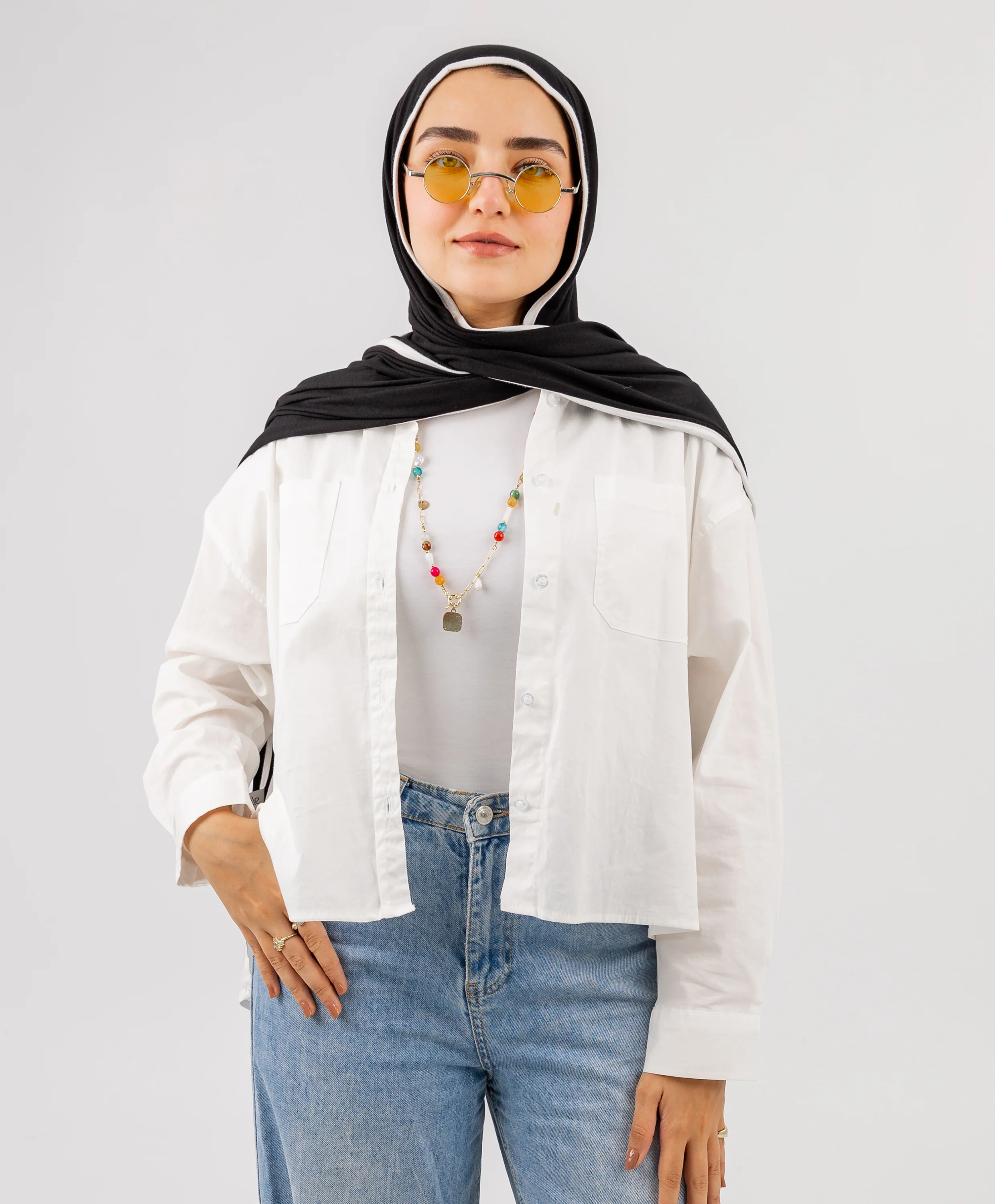 Basic Short Poplin Shirt - Image 5