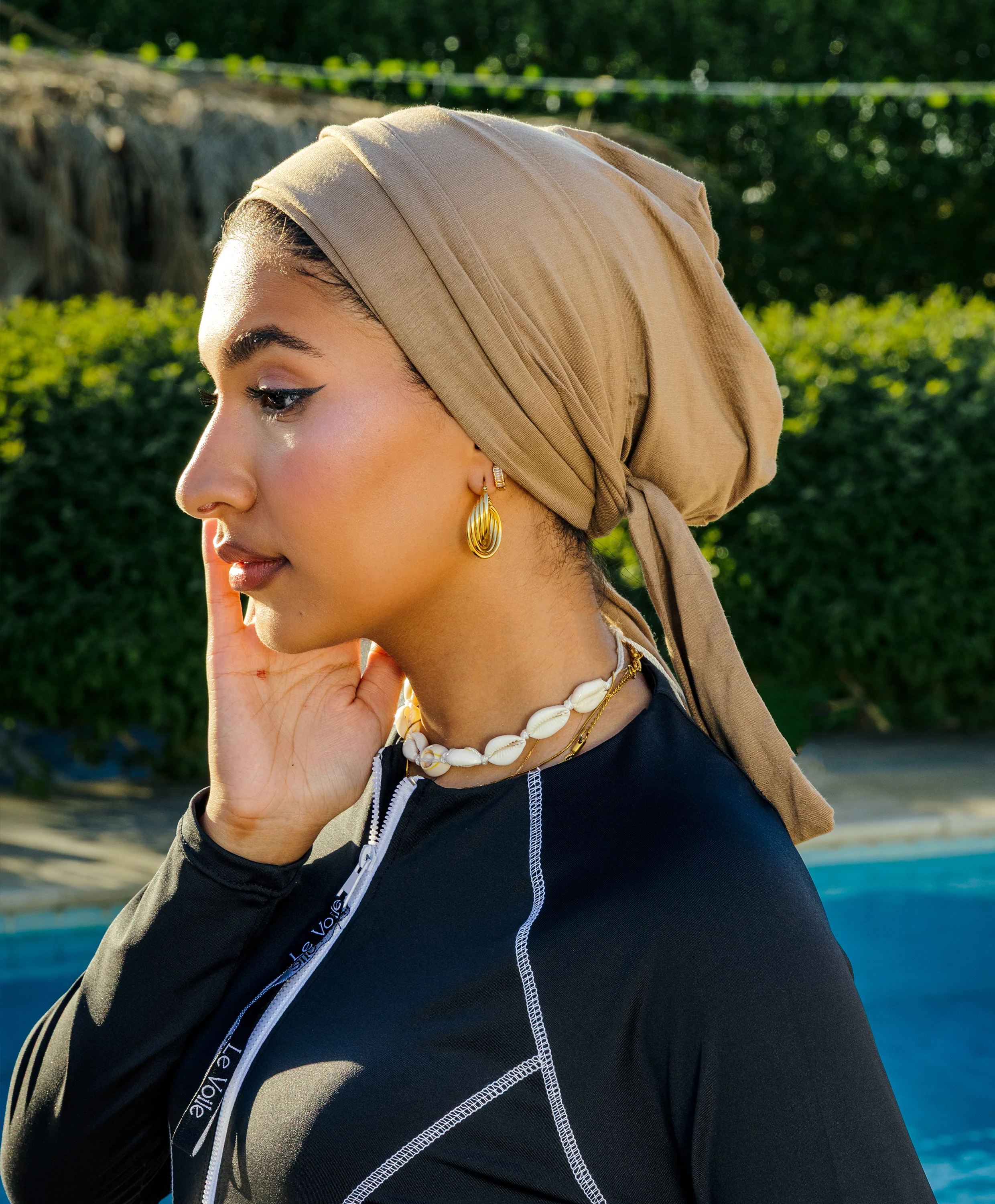 Cotton Lycra Multiway Turban - Image 10