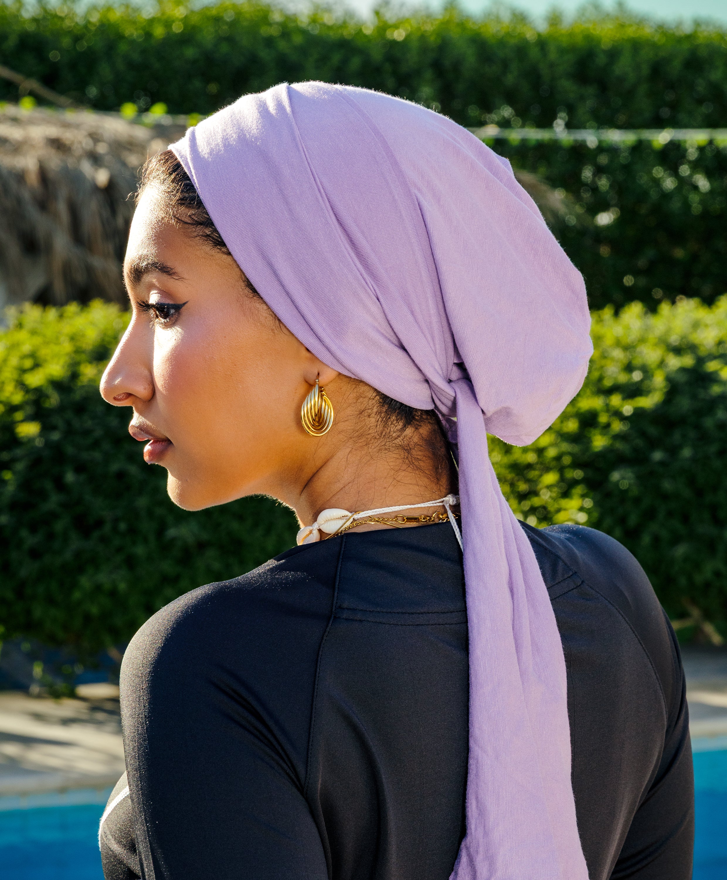 Cotton Lycra Multiway Turban - Image 4