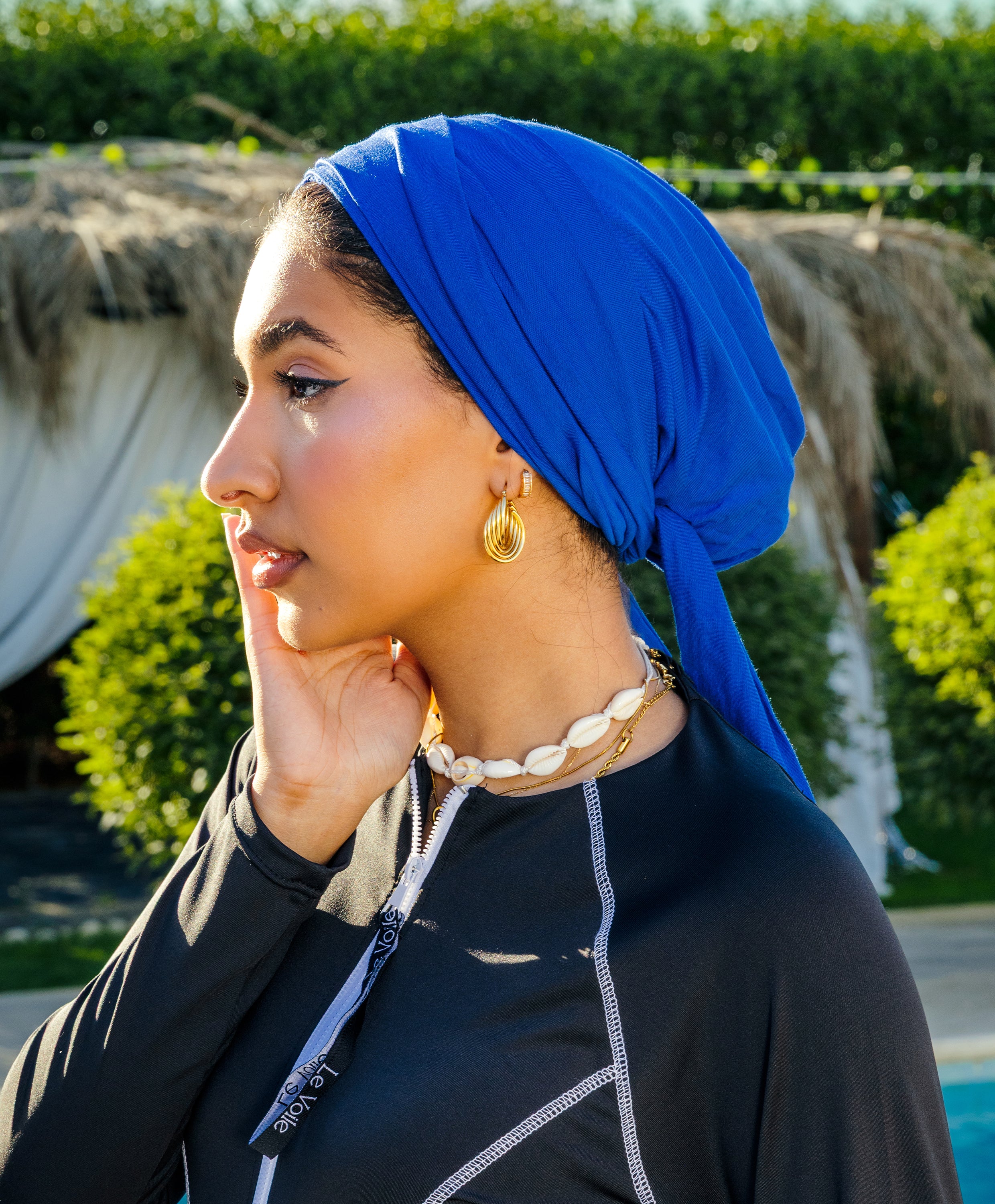 Cotton Lycra Multiway Turban - Image 6