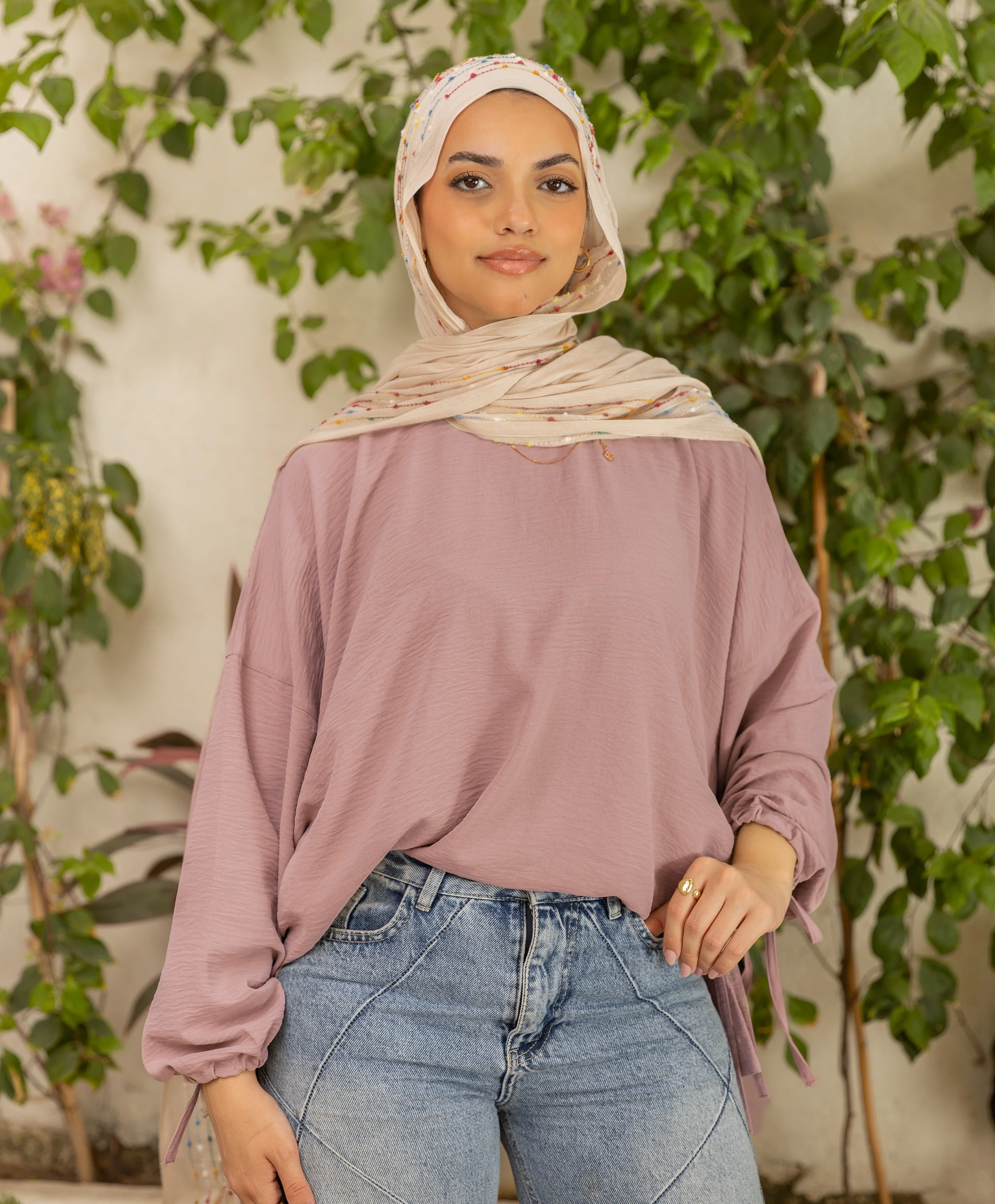 Essential Tie Blouse - Image 10