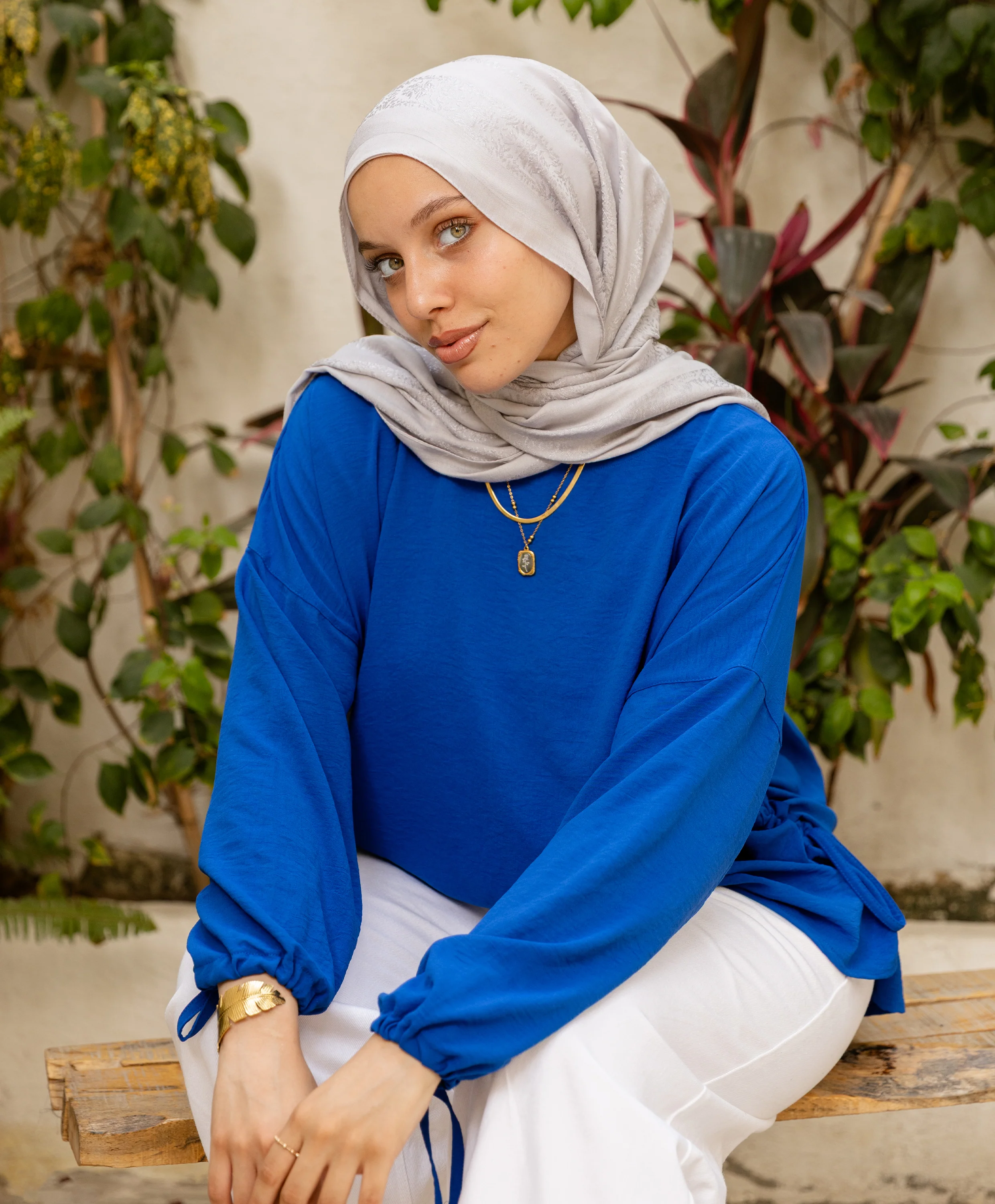 Essential Tie Blouse - Image 14