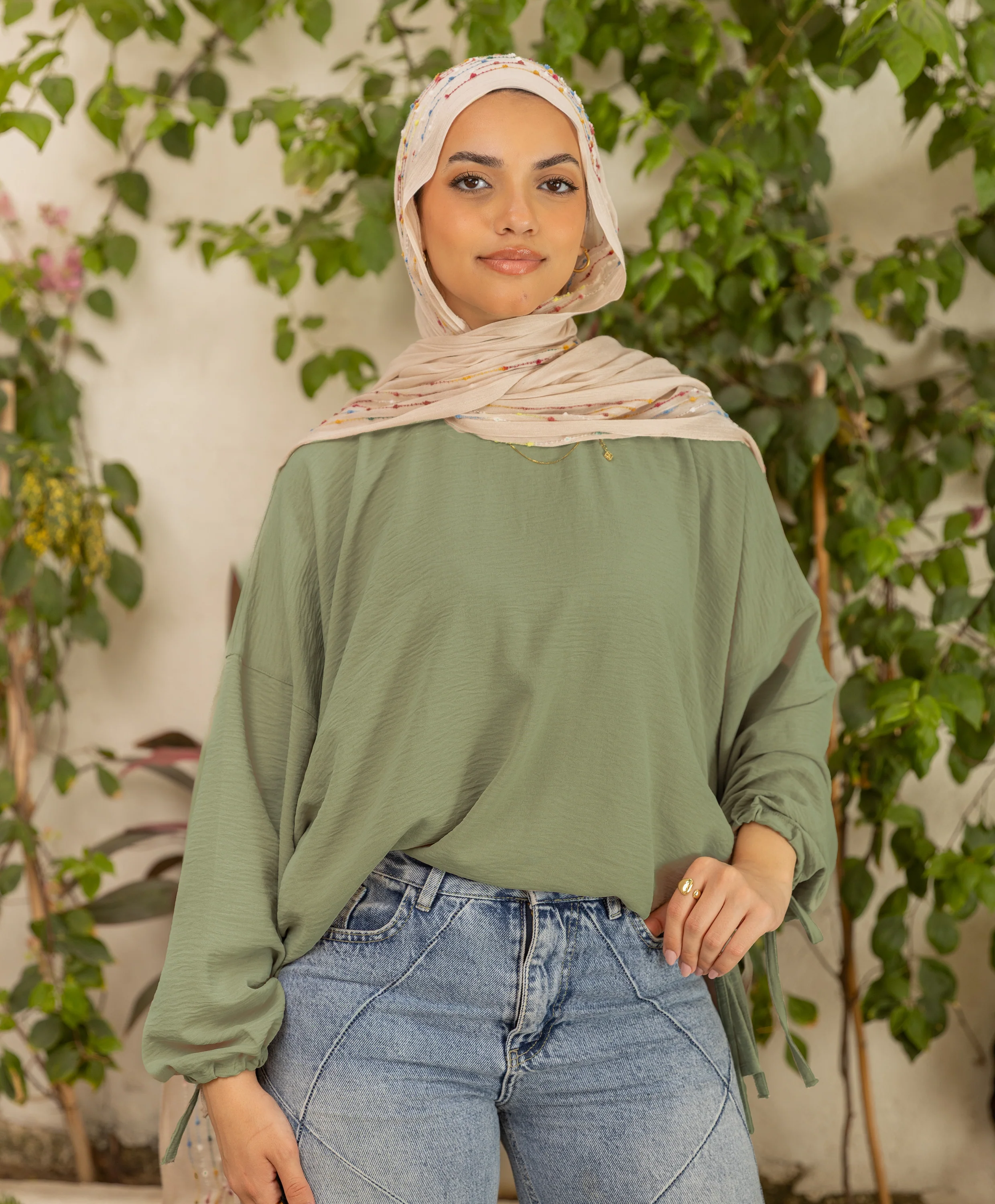 Essential Tie Blouse - Image 16