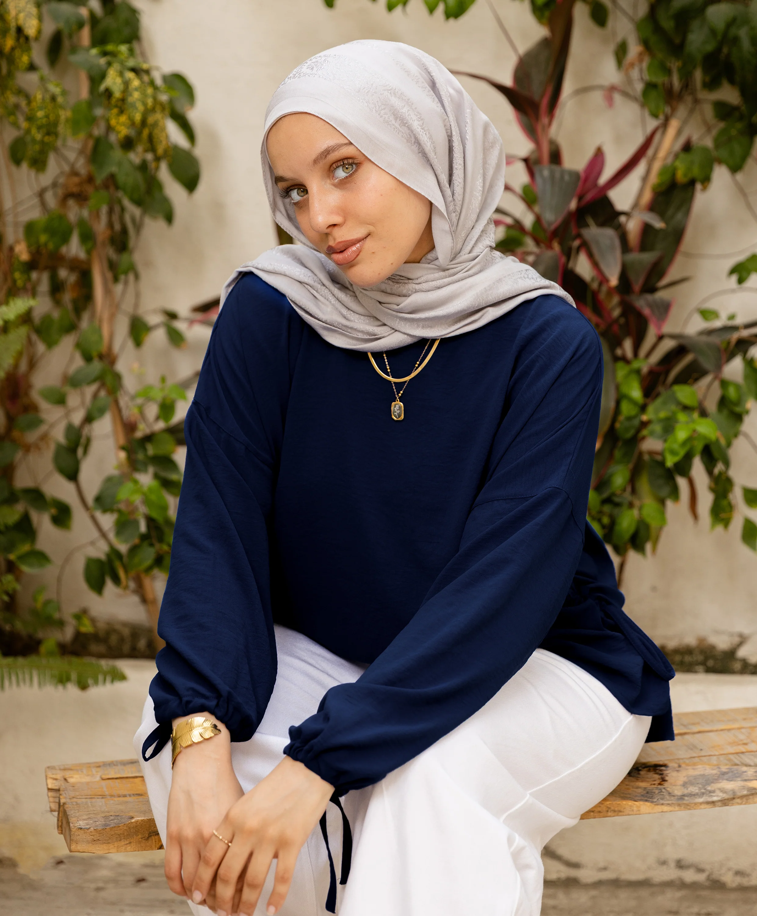 Essential Tie Blouse - Image 18