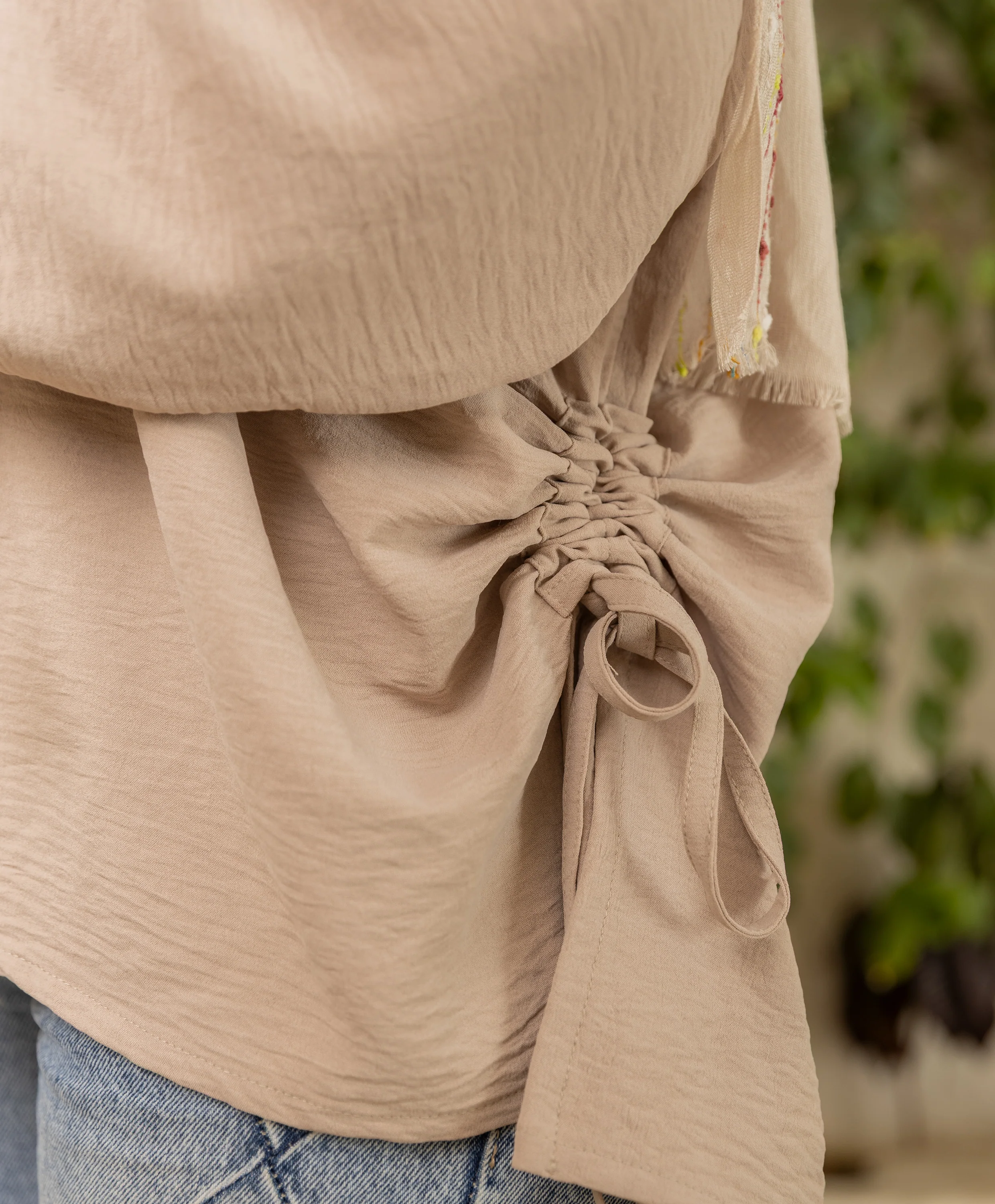 Essential Tie Blouse - Image 3