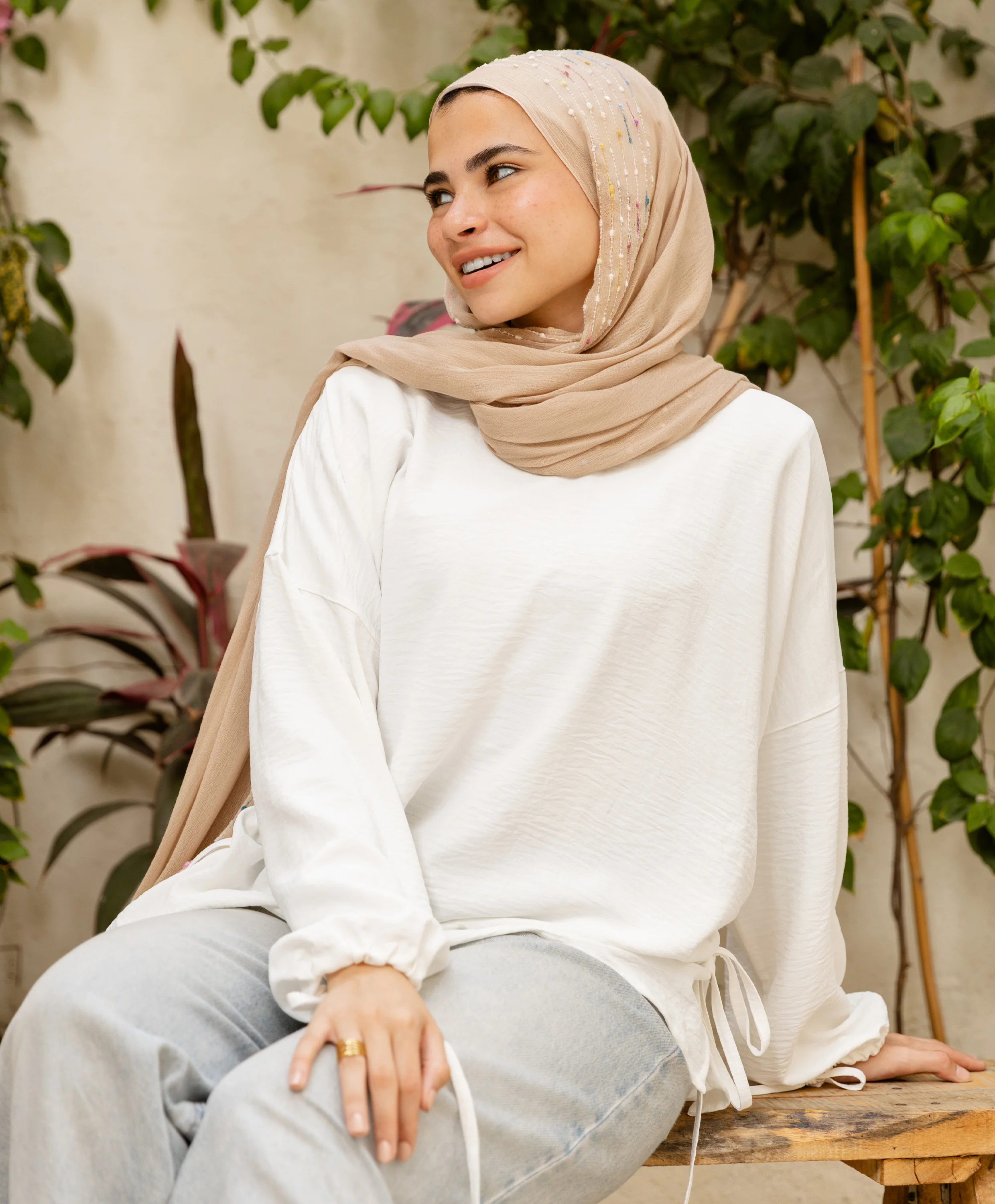 Essential Tie Blouse - Image 5