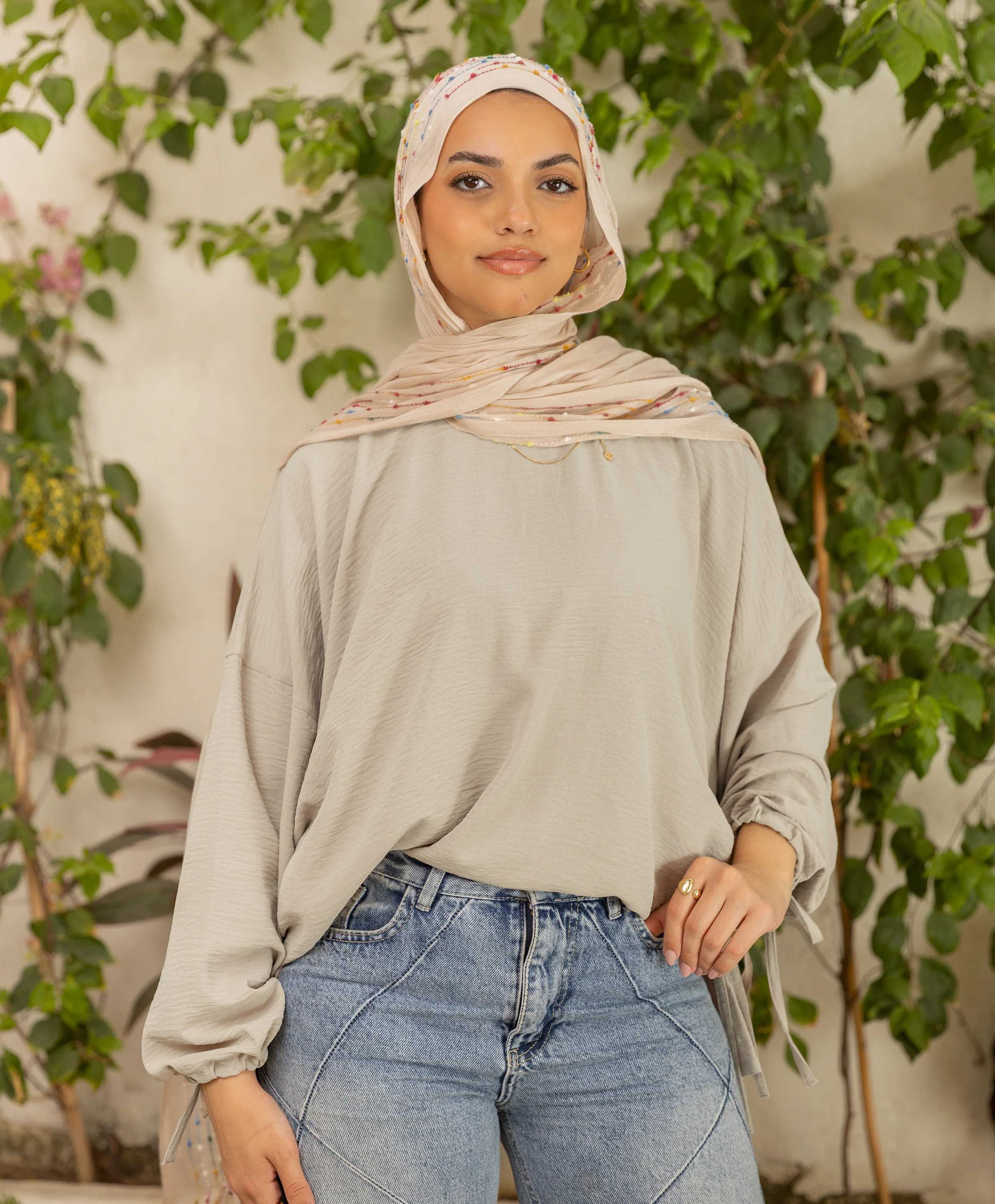 Essential Tie Blouse - Image 6