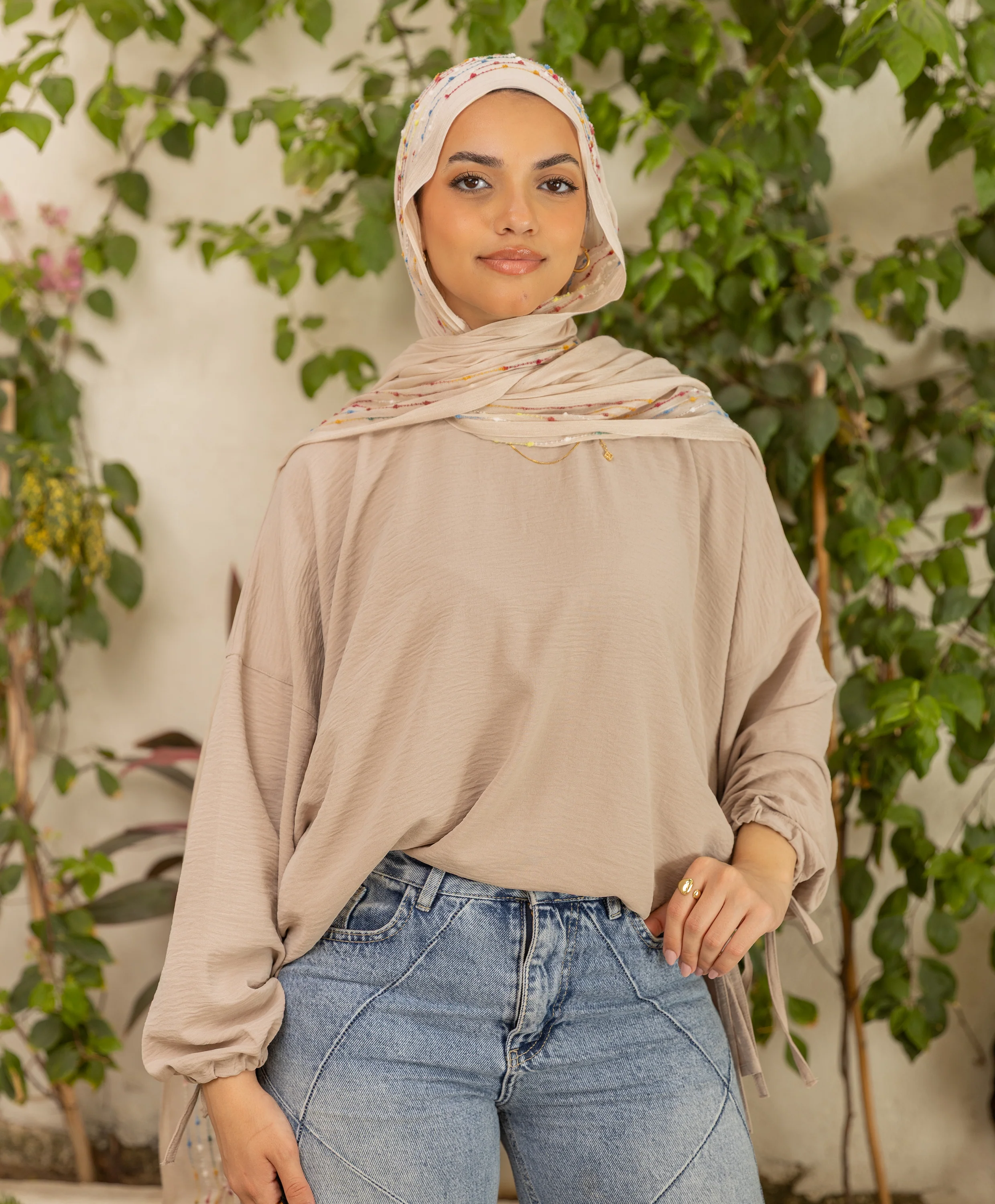 Essential Tie Blouse - Image 7