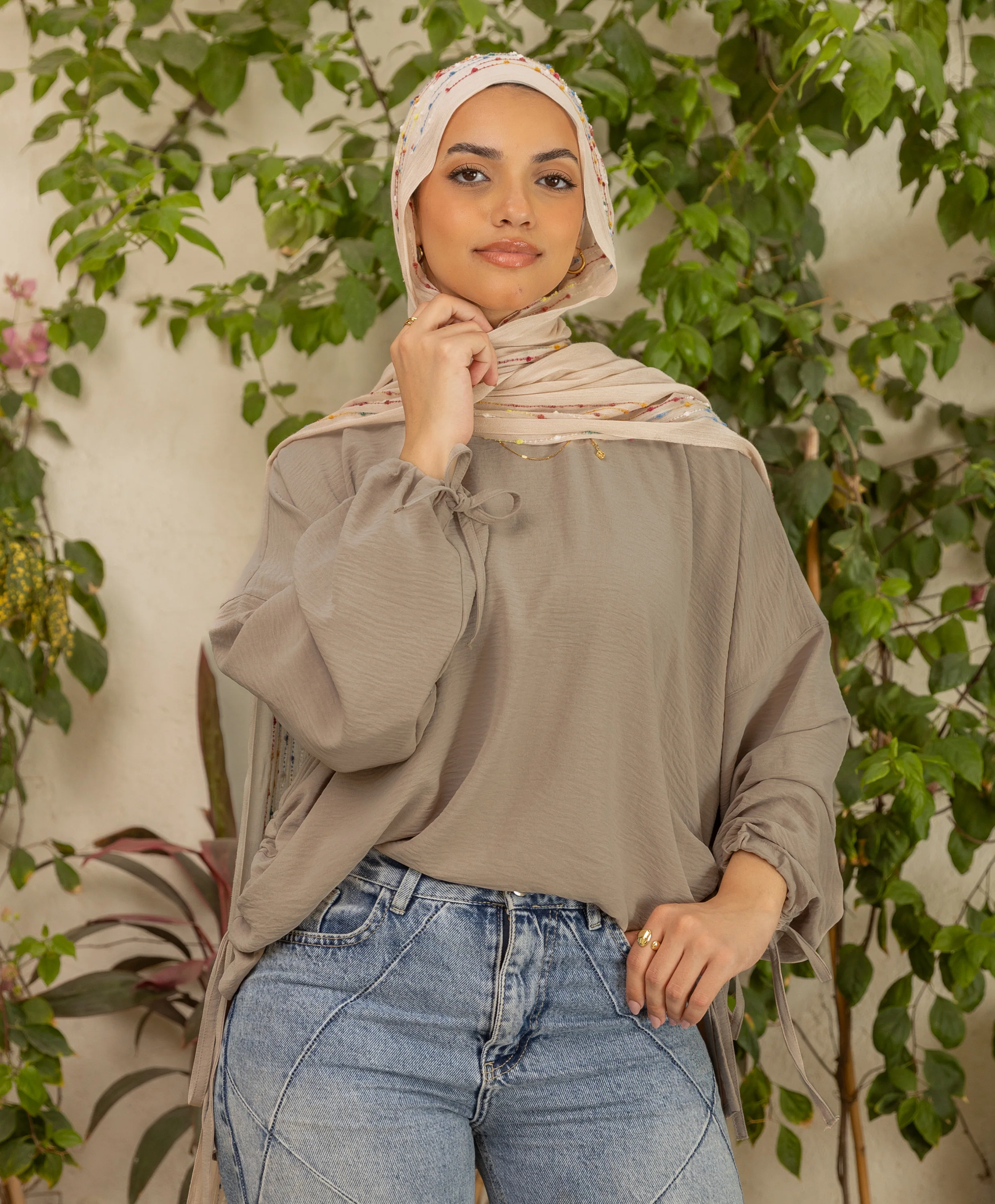 Essential Tie Blouse - Image 8