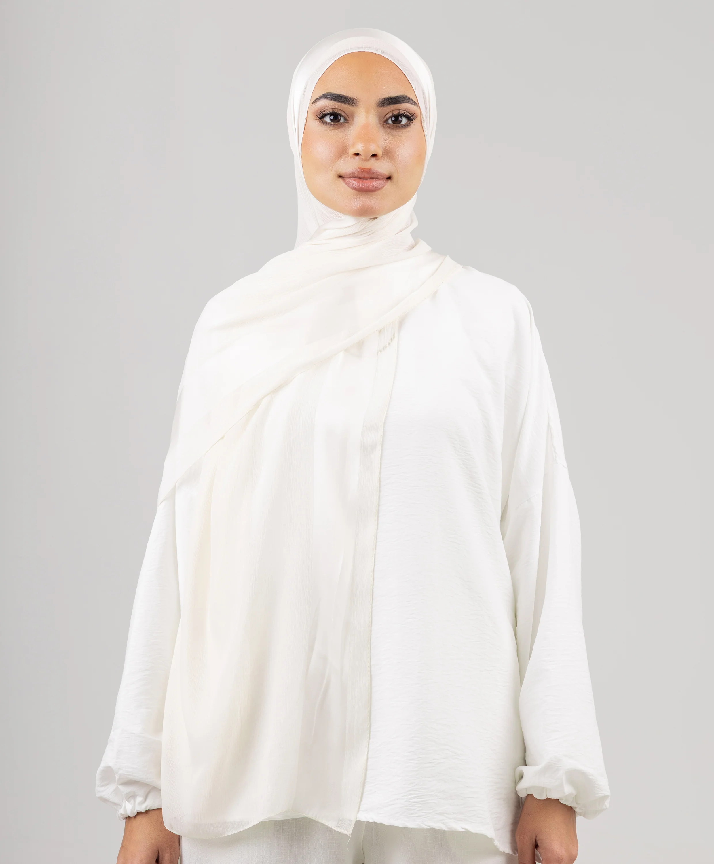 Everyday Crinkle Satin Scarf - Image 3