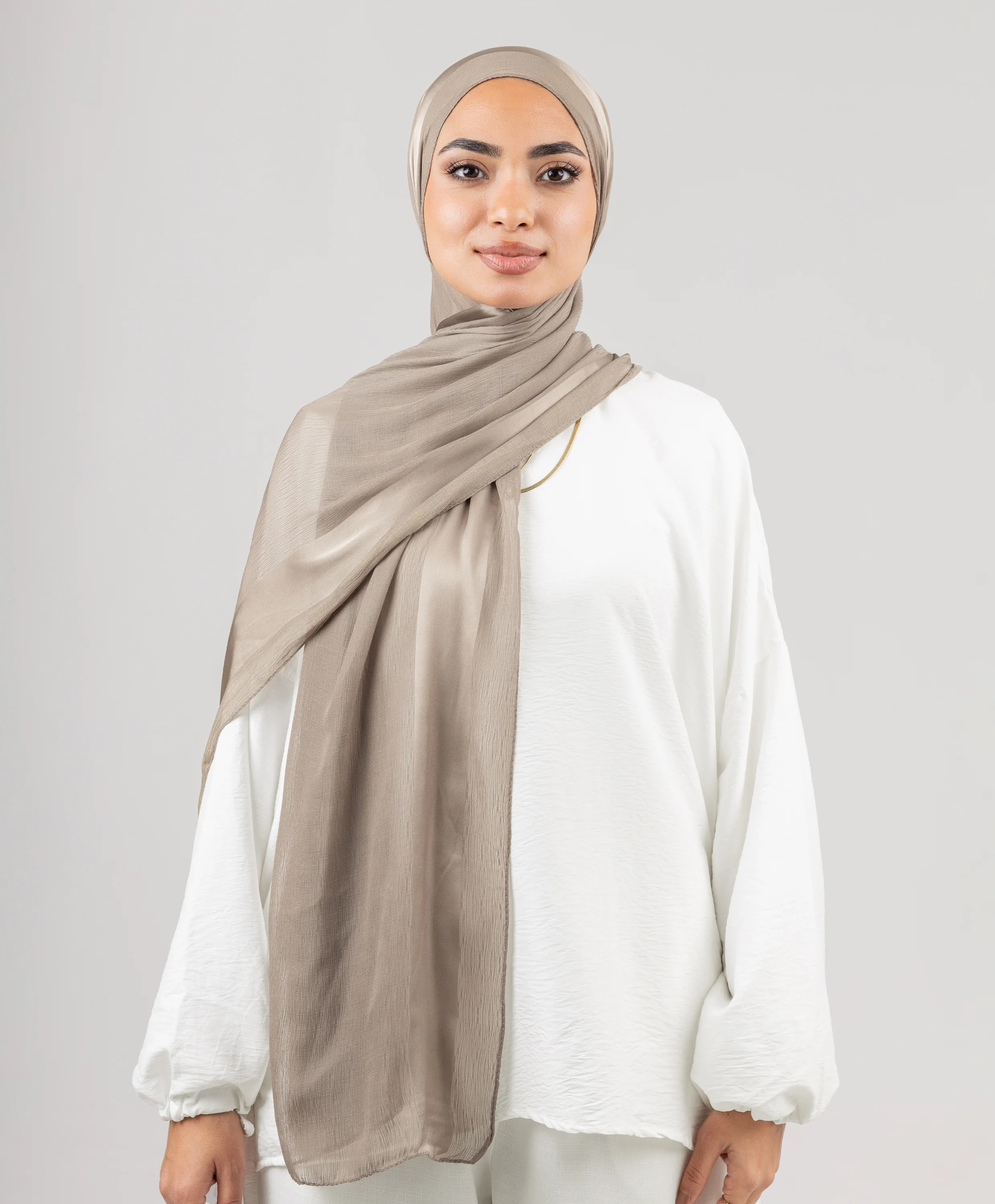 Everyday Crinkle Satin Scarf - Image 5