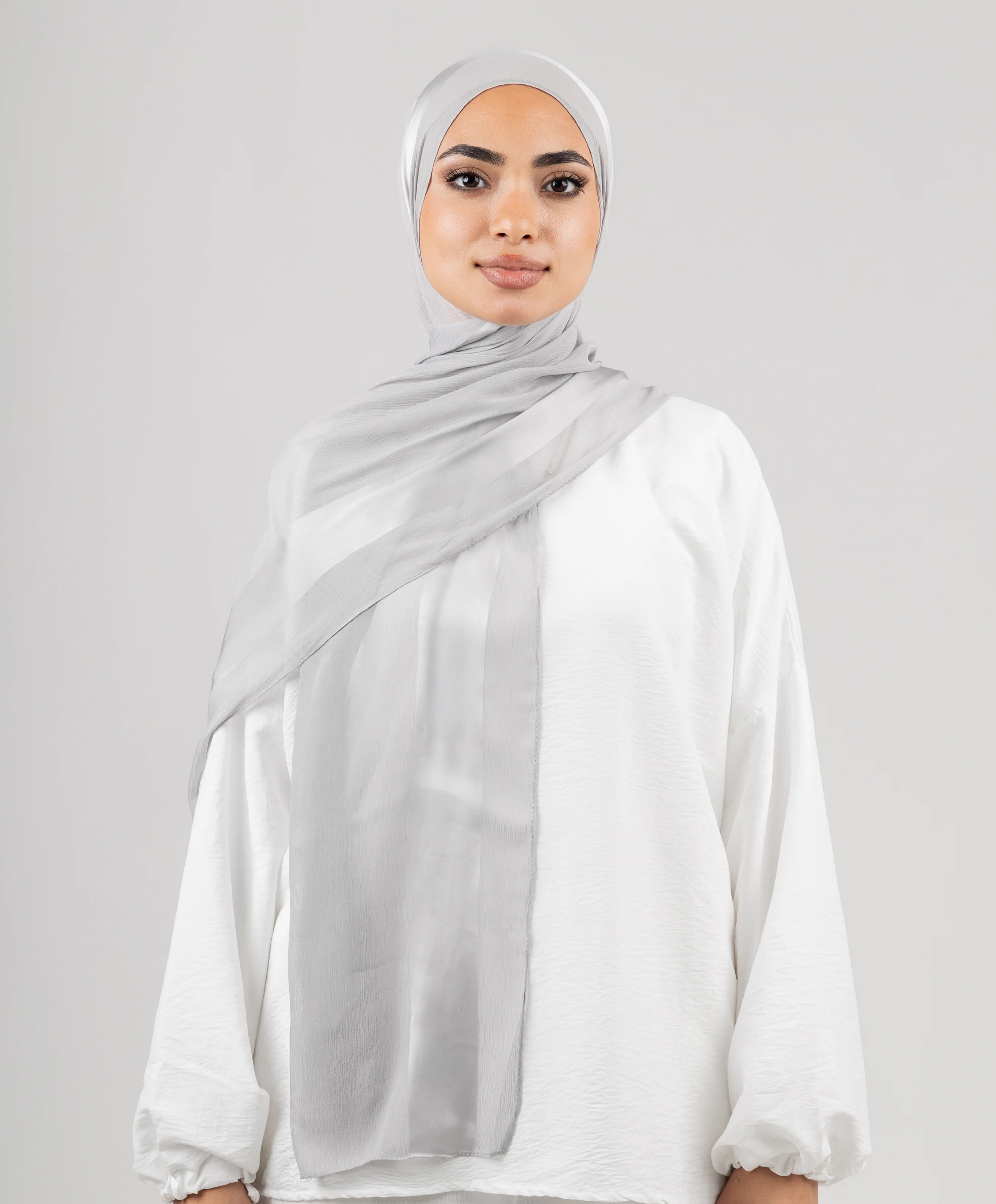 Everyday Crinkle Satin Scarf - Image 6