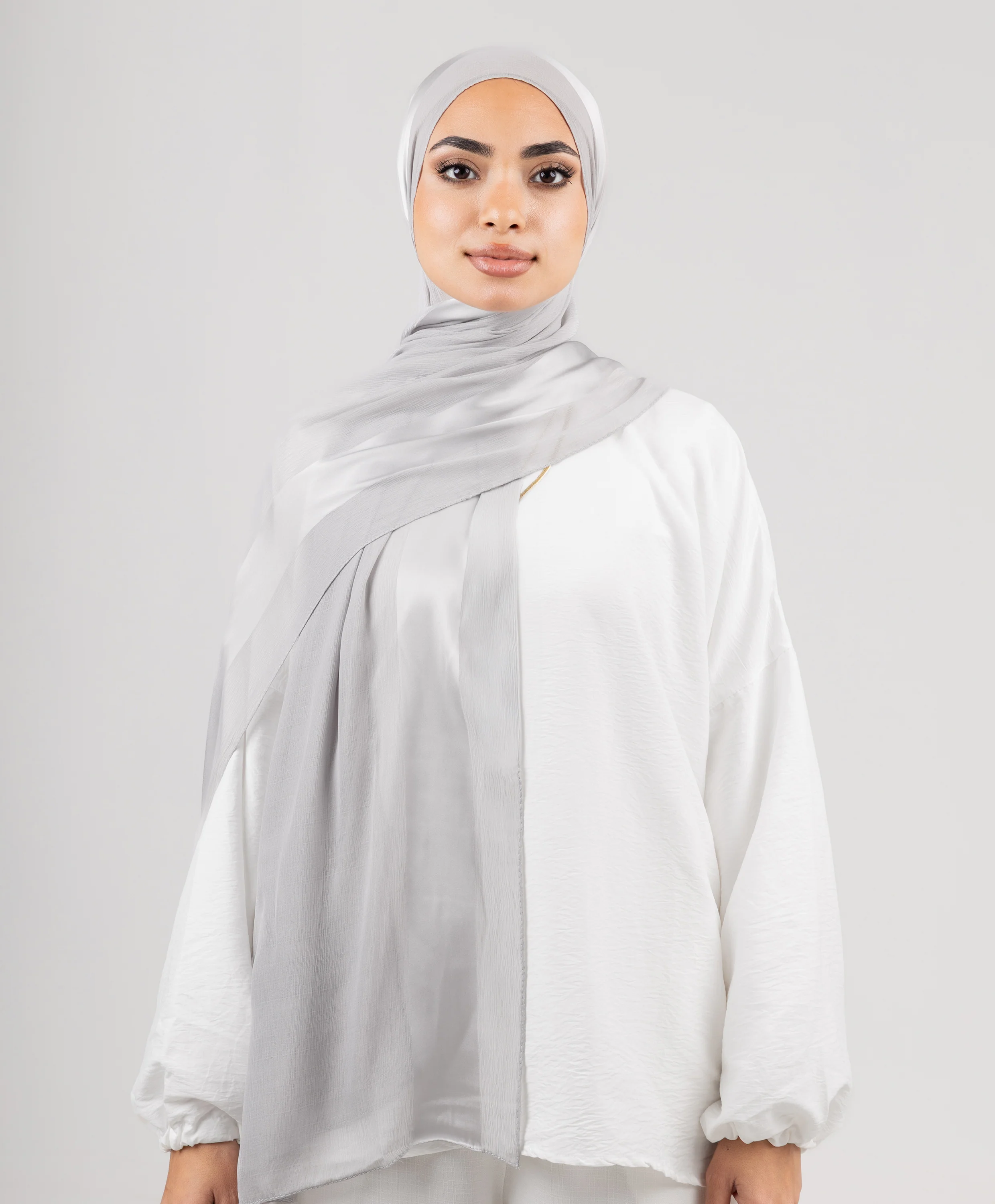 Everyday Crinkle Satin Scarf - Image 7