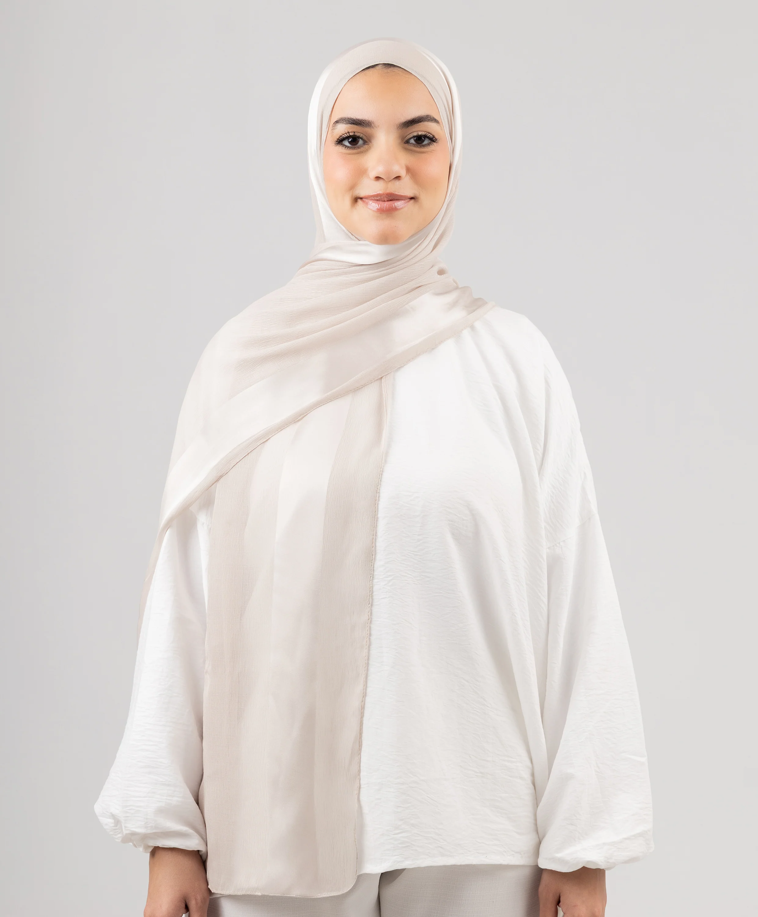 Everyday Crinkle Satin Scarf - Image 8