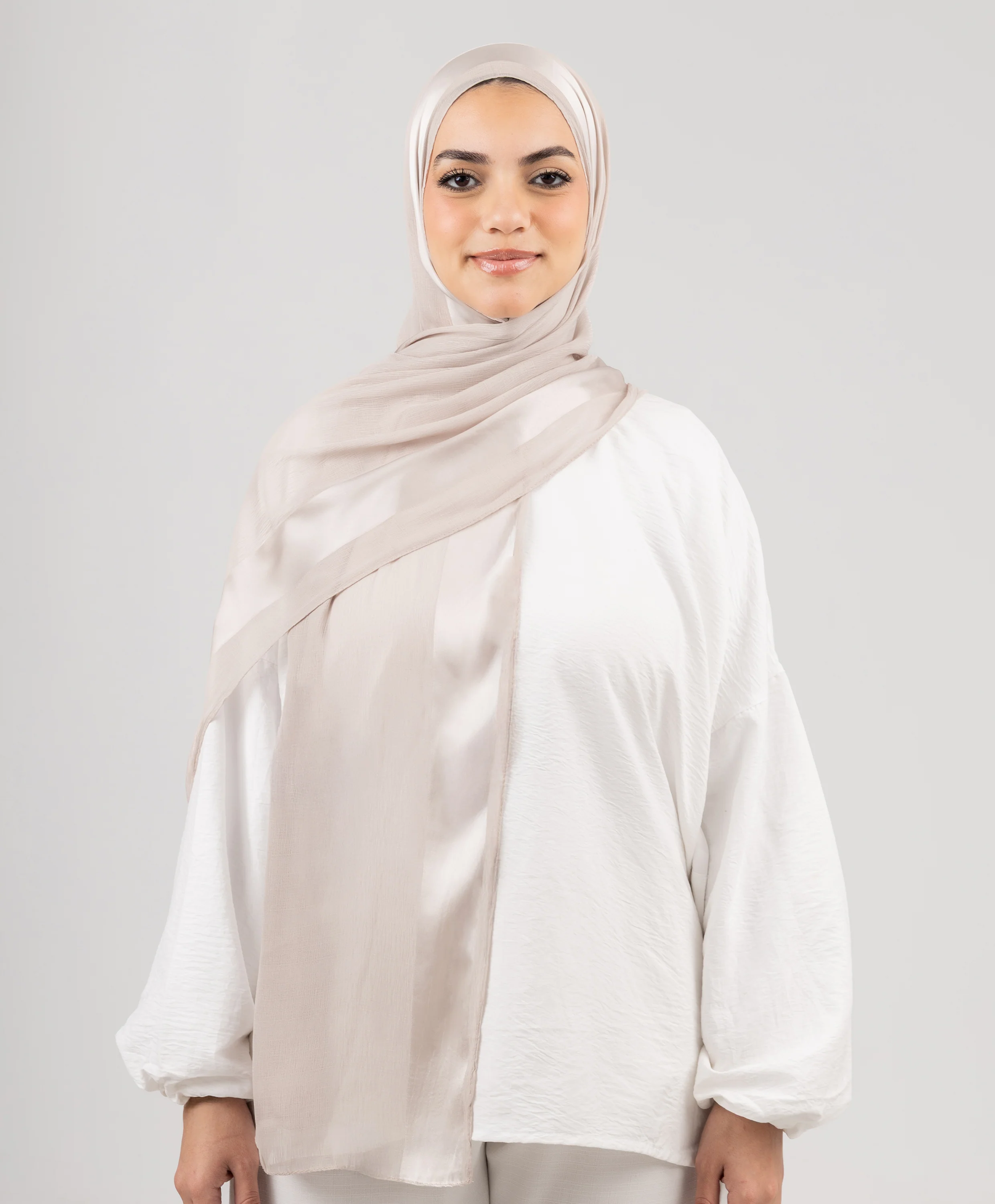 Everyday Crinkle Satin Scarf - Image 9