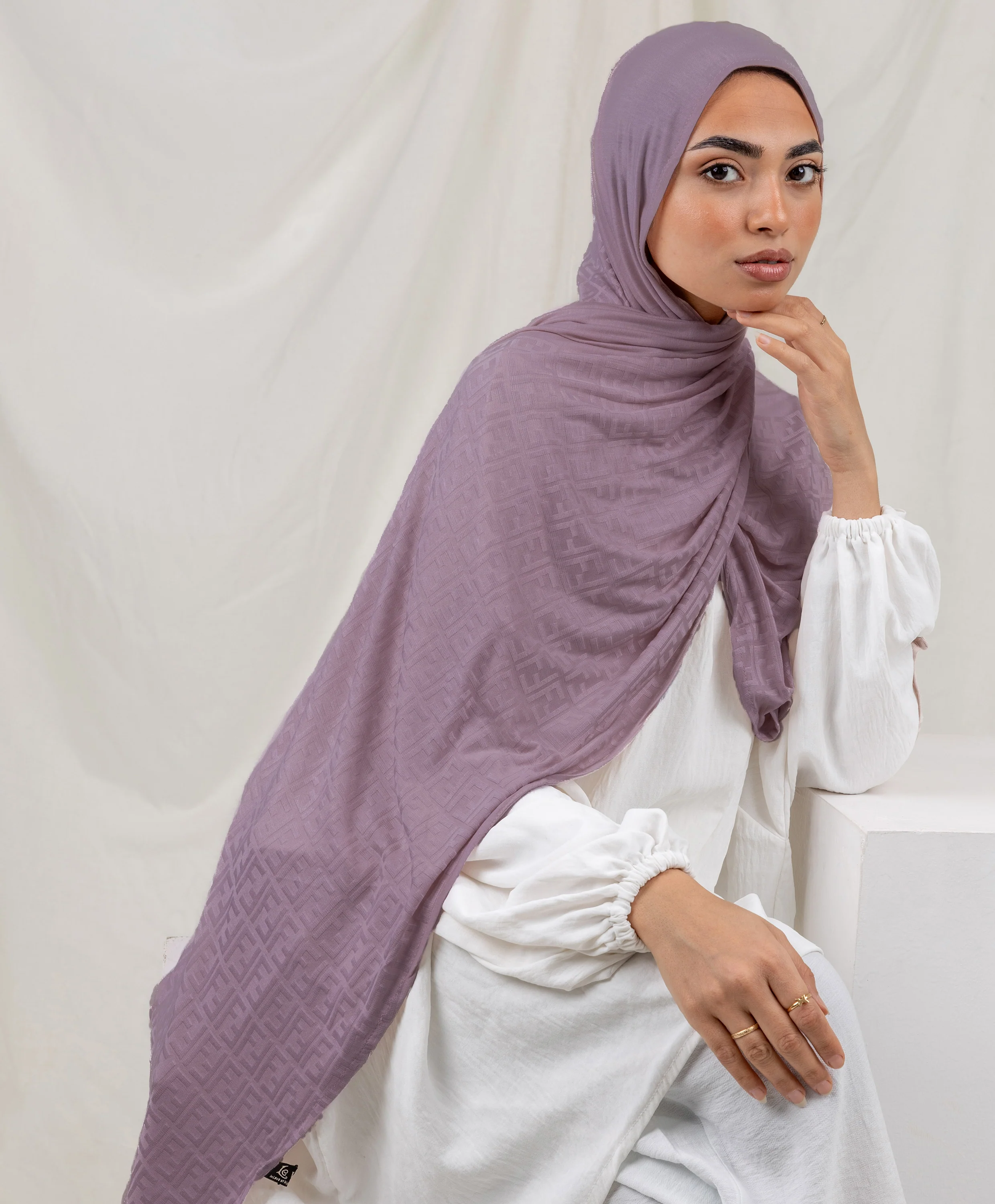 Plain F Lycra Scarf - Image 15