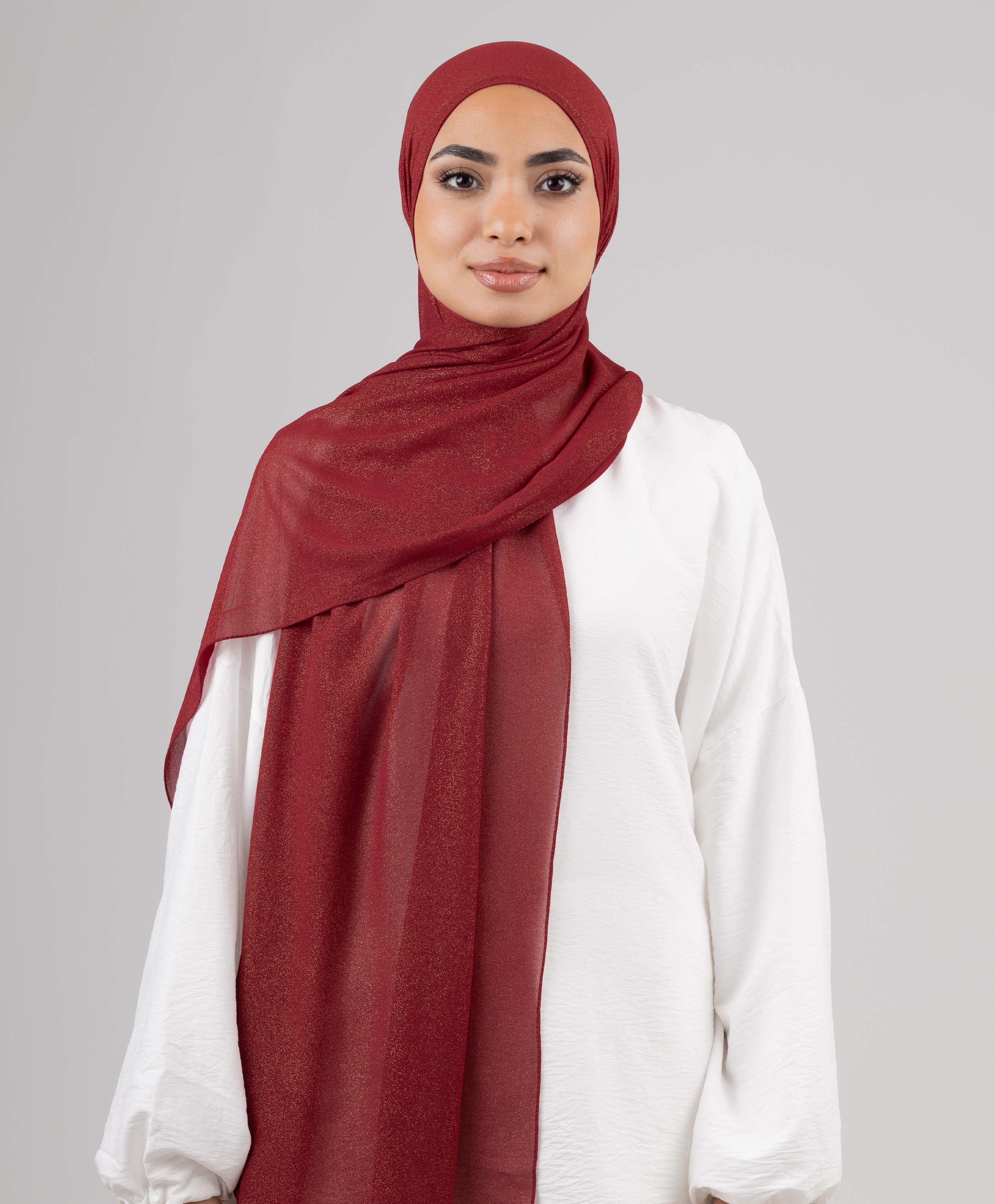 Flowy Glittery Scarf - Image 10