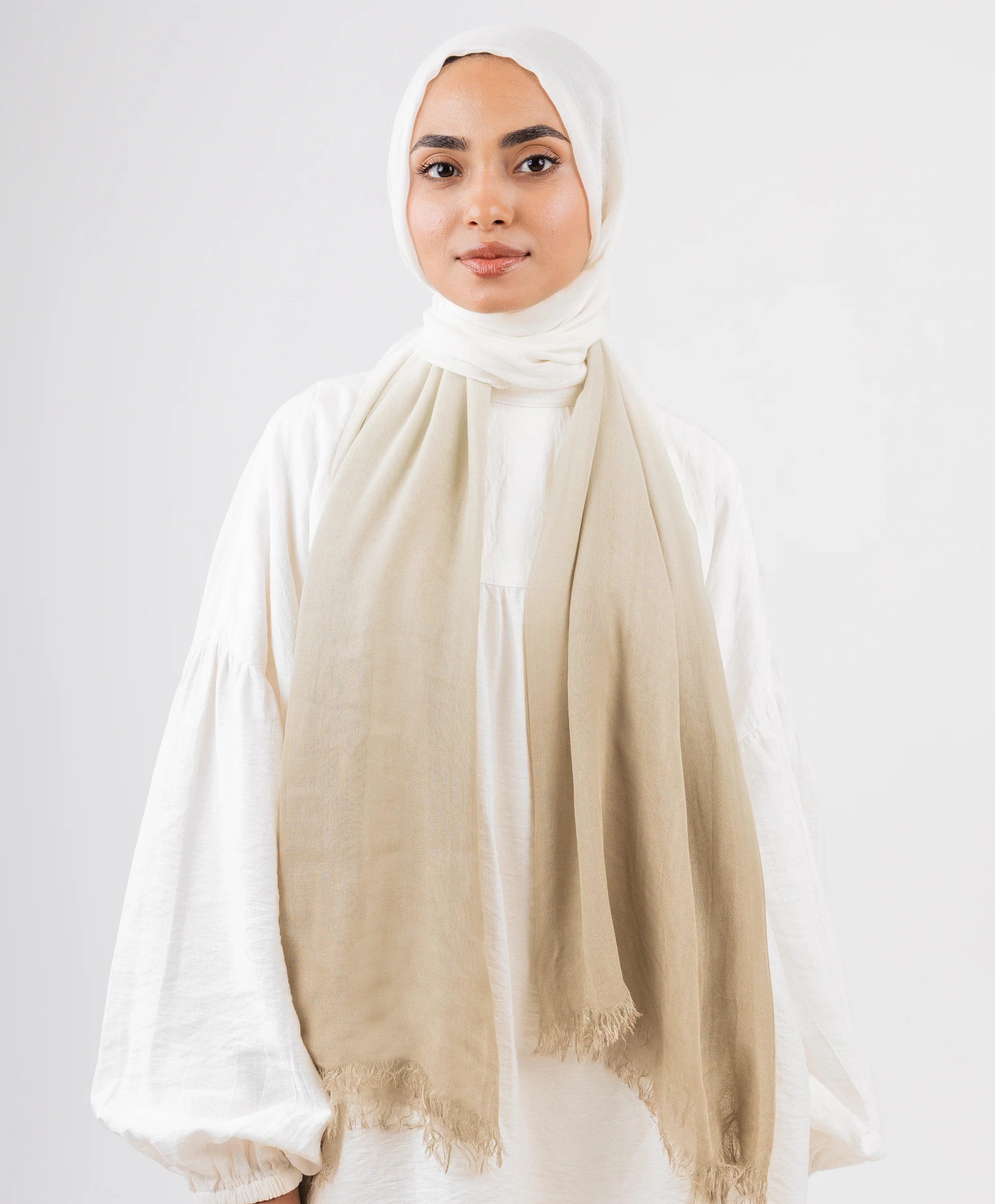 Gradient Cotton Scarf - Image 11