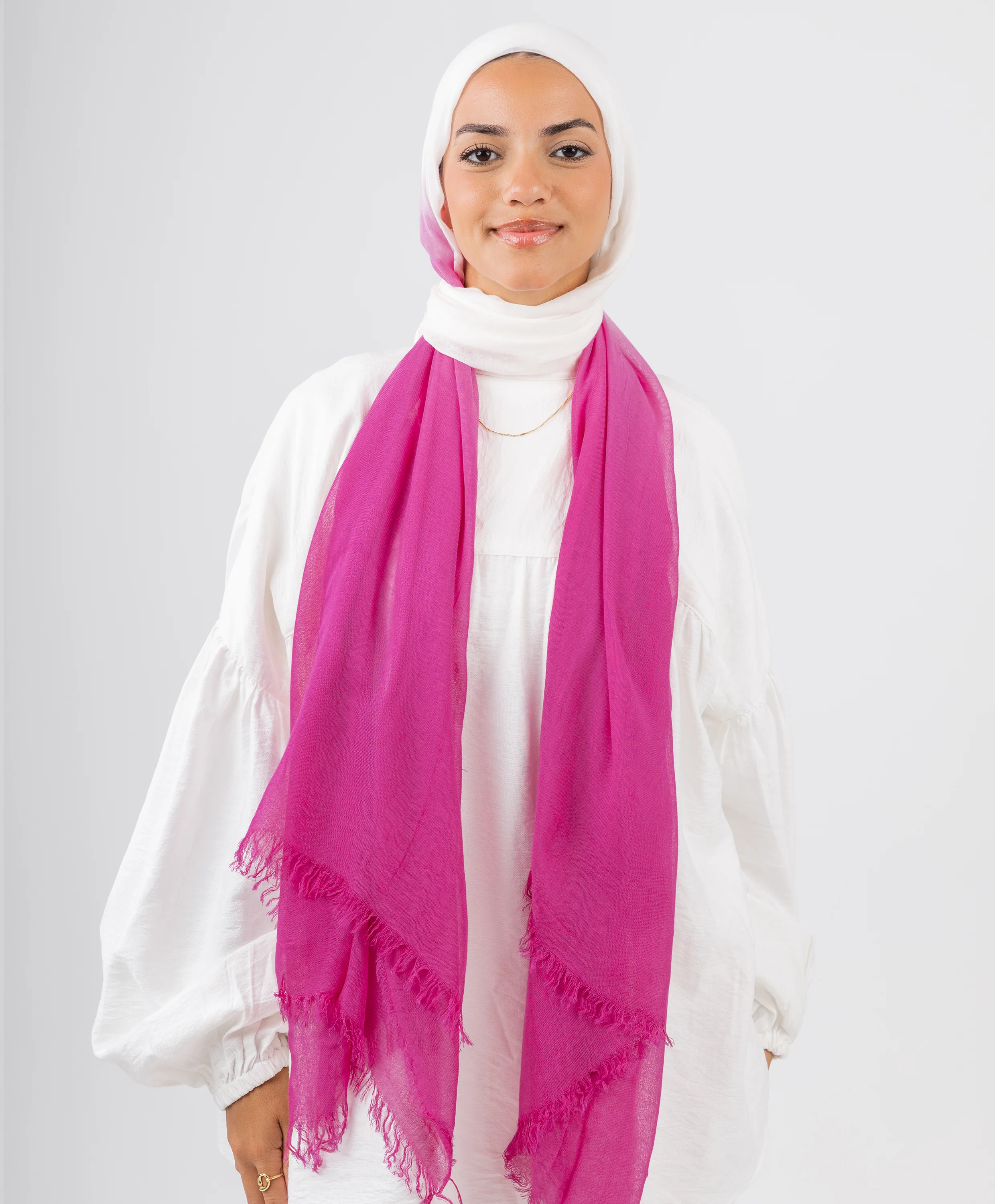 Gradient Cotton Scarf - Image 14