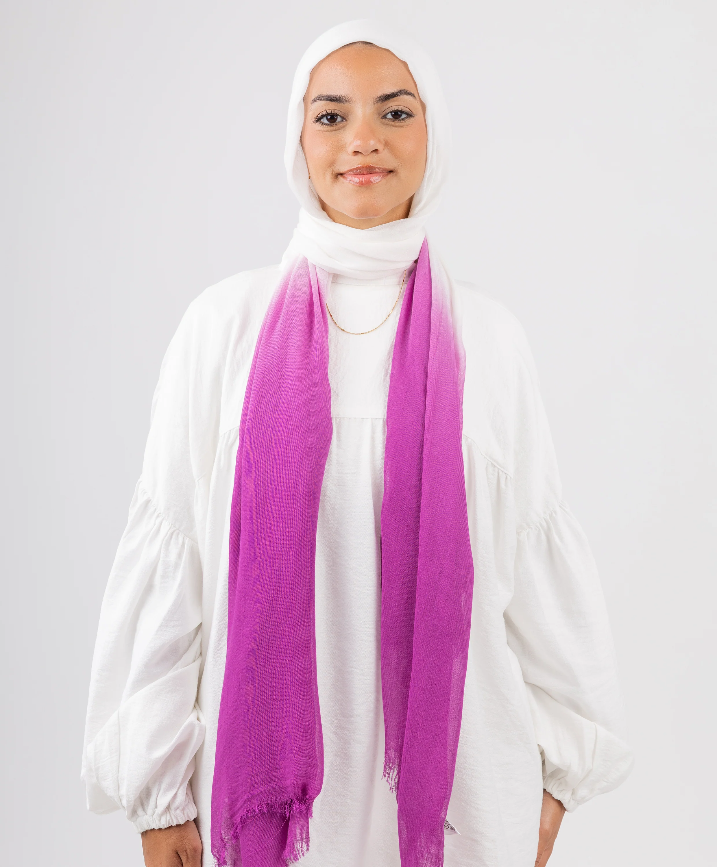 Gradient Cotton Scarf - Image 15