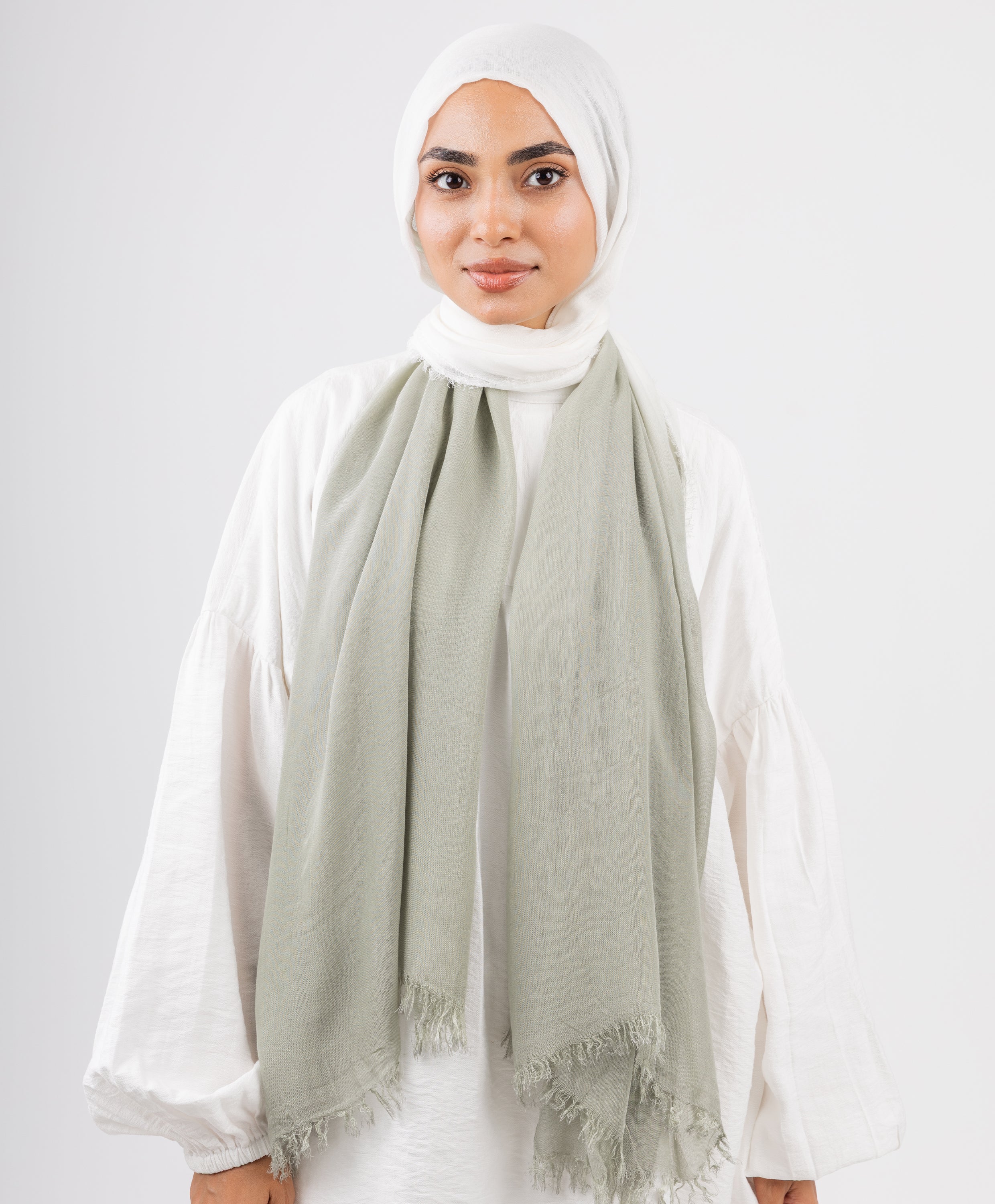 Gradient Cotton Scarf - Image 18