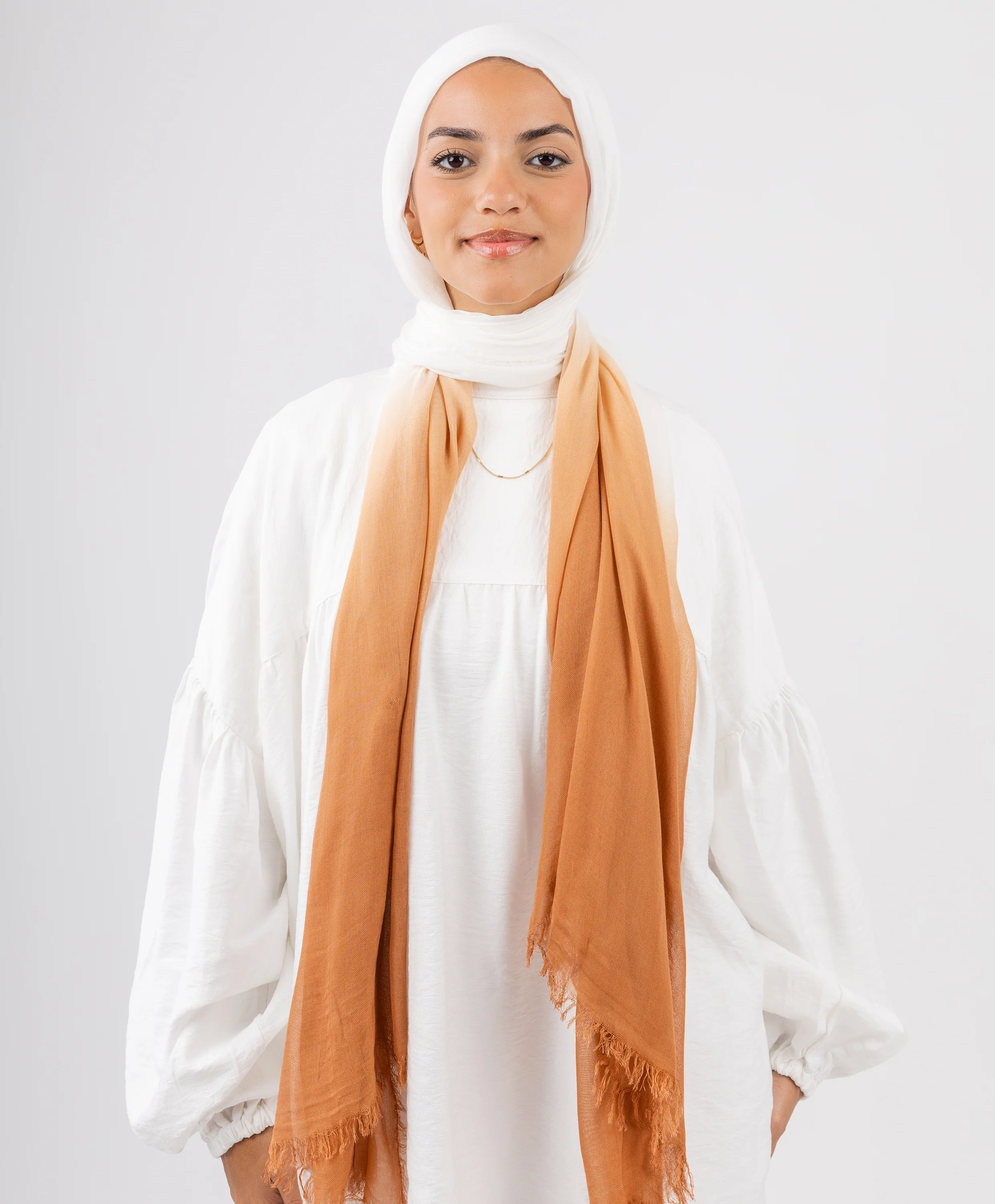 Gradient Cotton Scarf - Image 22