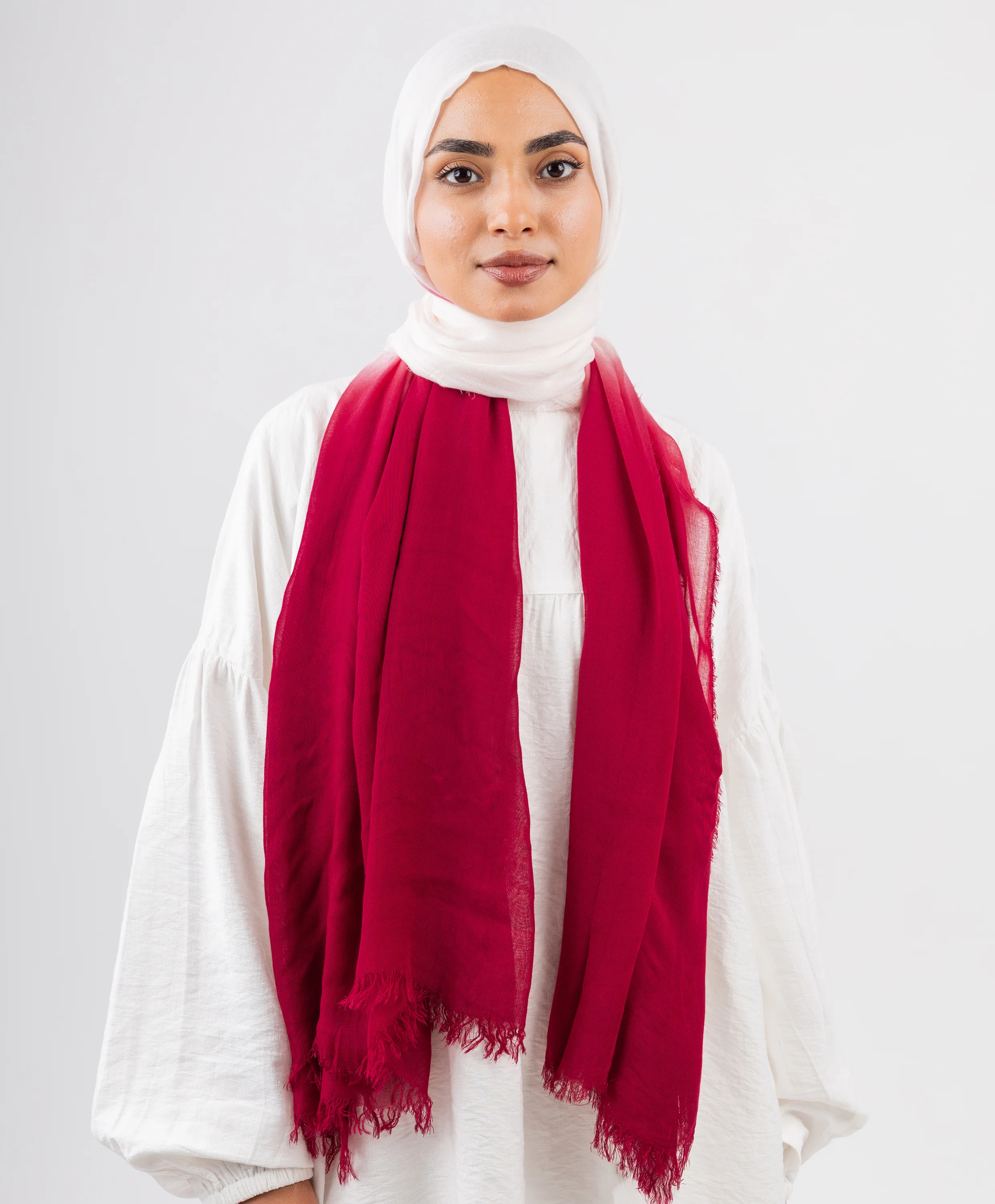 Gradient Cotton Scarf - Image 23