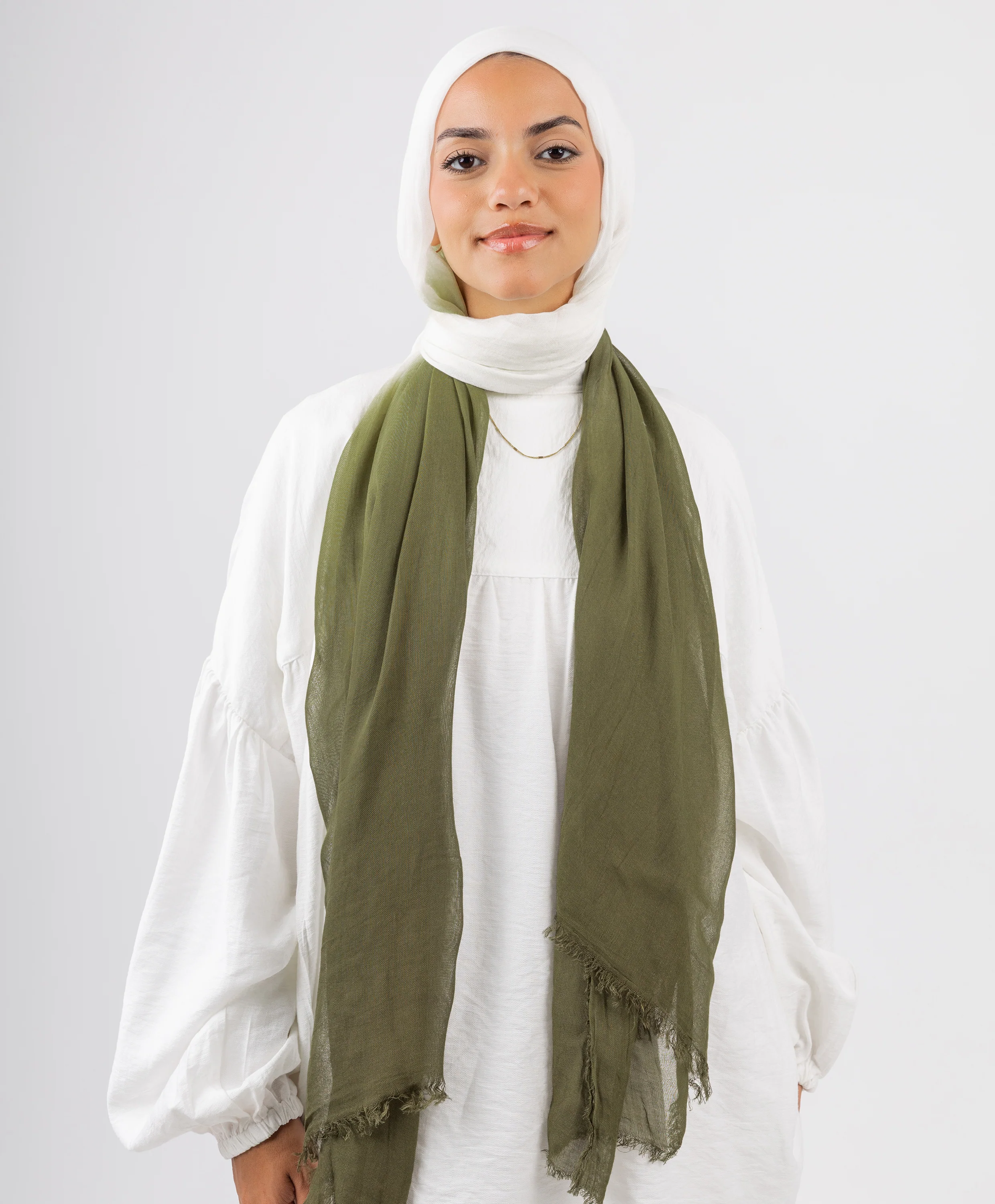 Gradient Cotton Scarf - Image 24