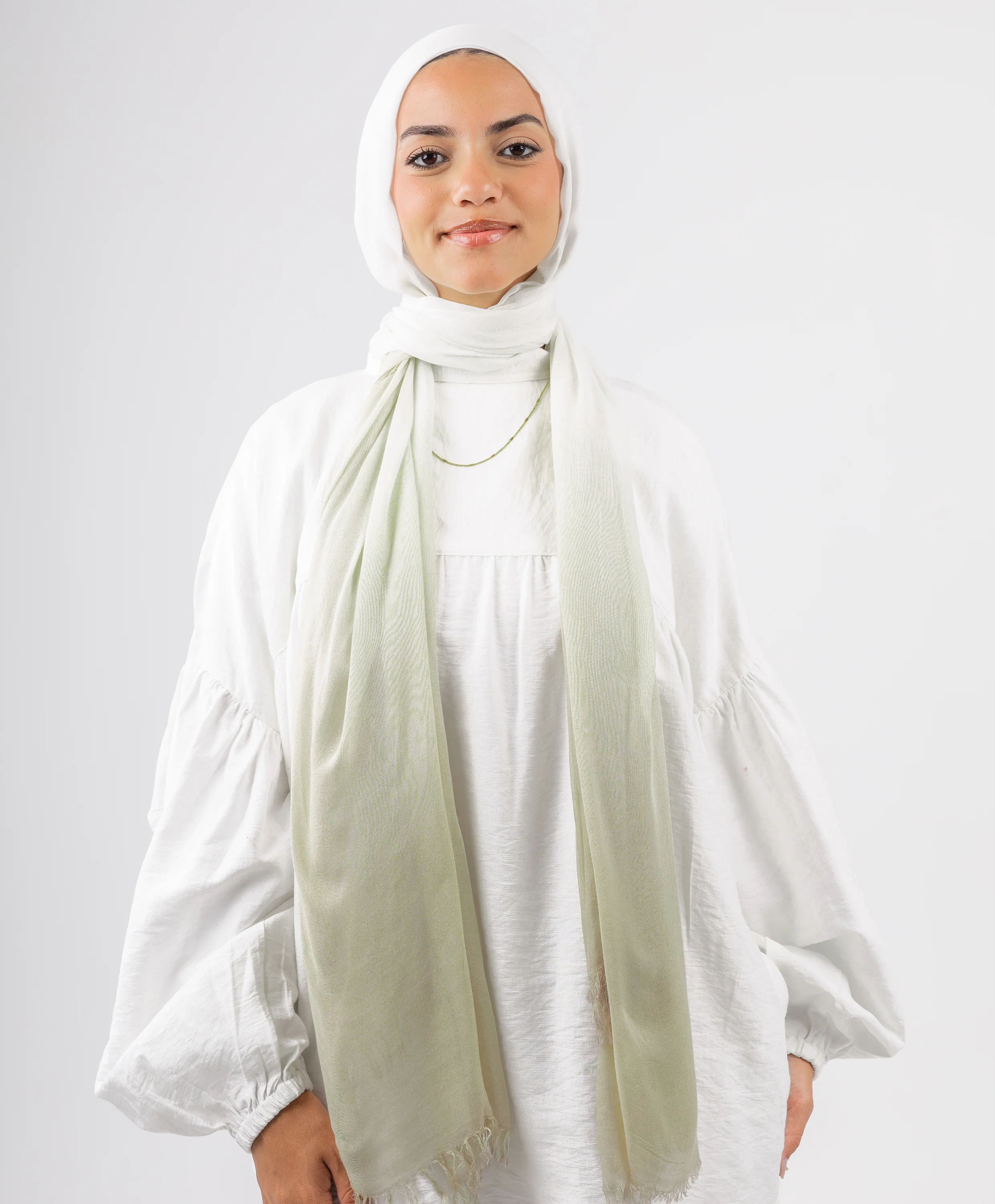 Gradient Cotton Scarf - Image 26