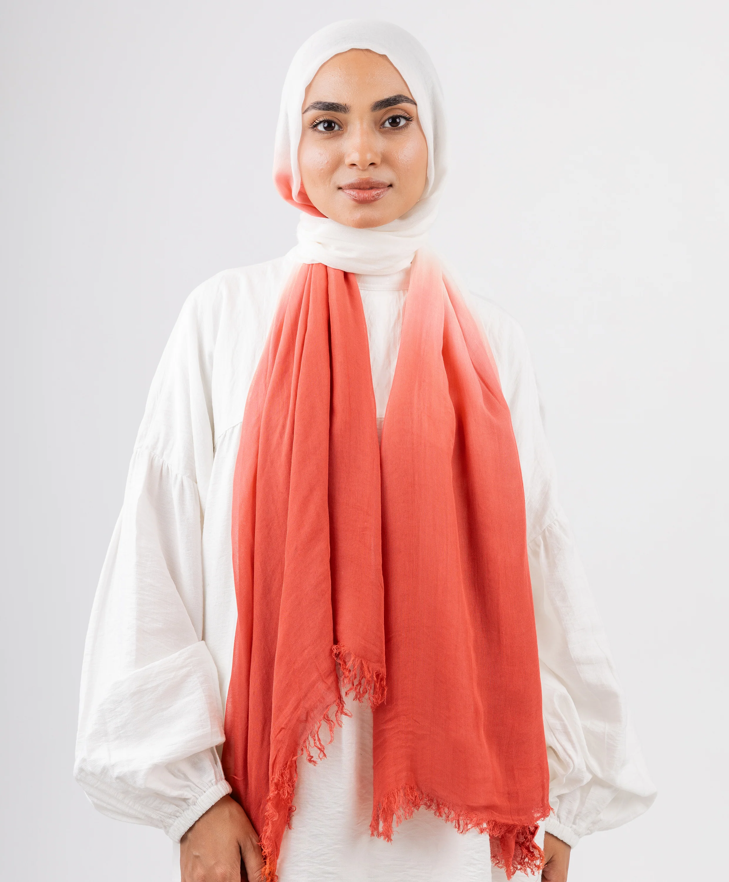 Gradient Cotton Scarf - Image 28