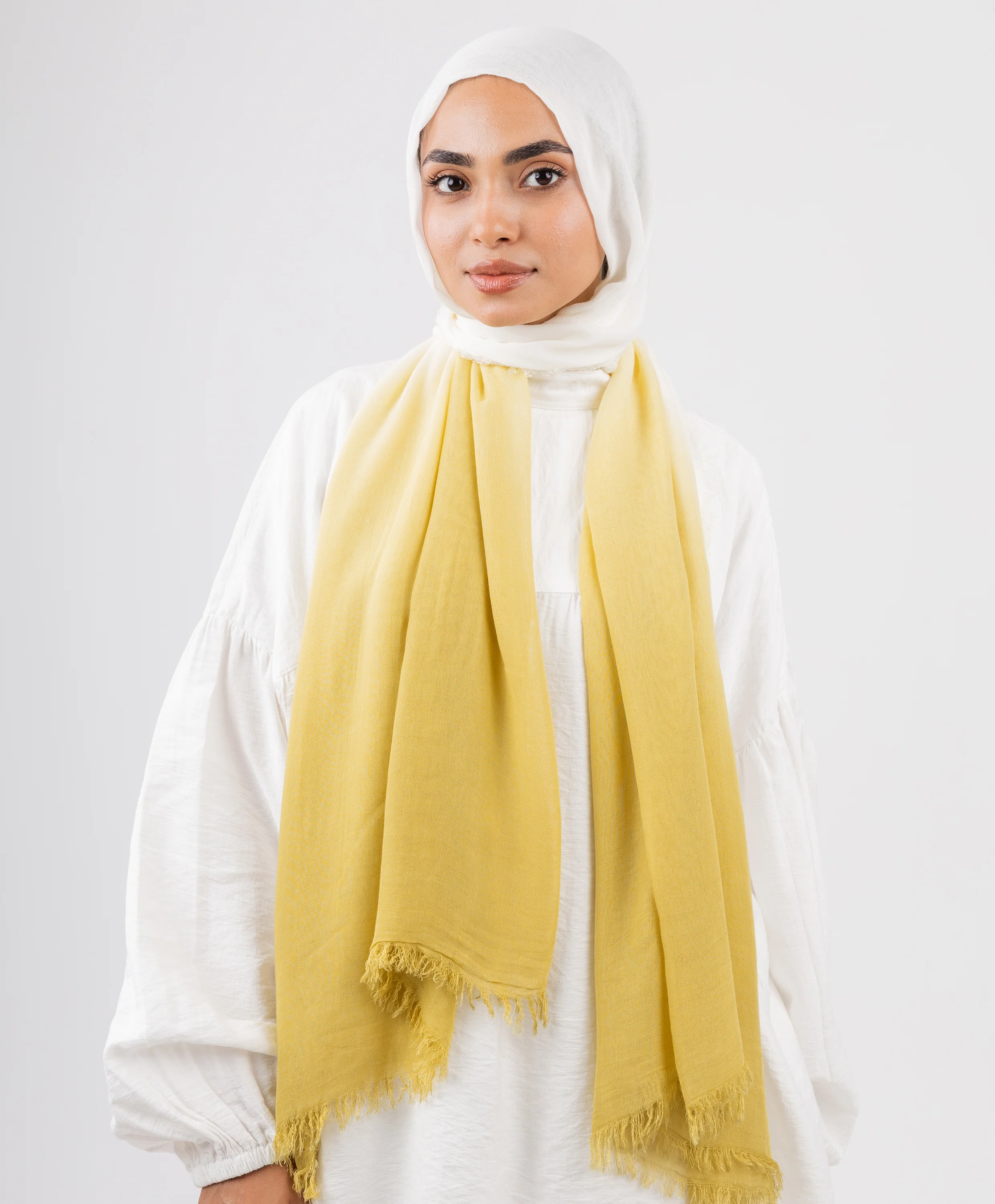 Gradient Cotton Scarf - Image 30