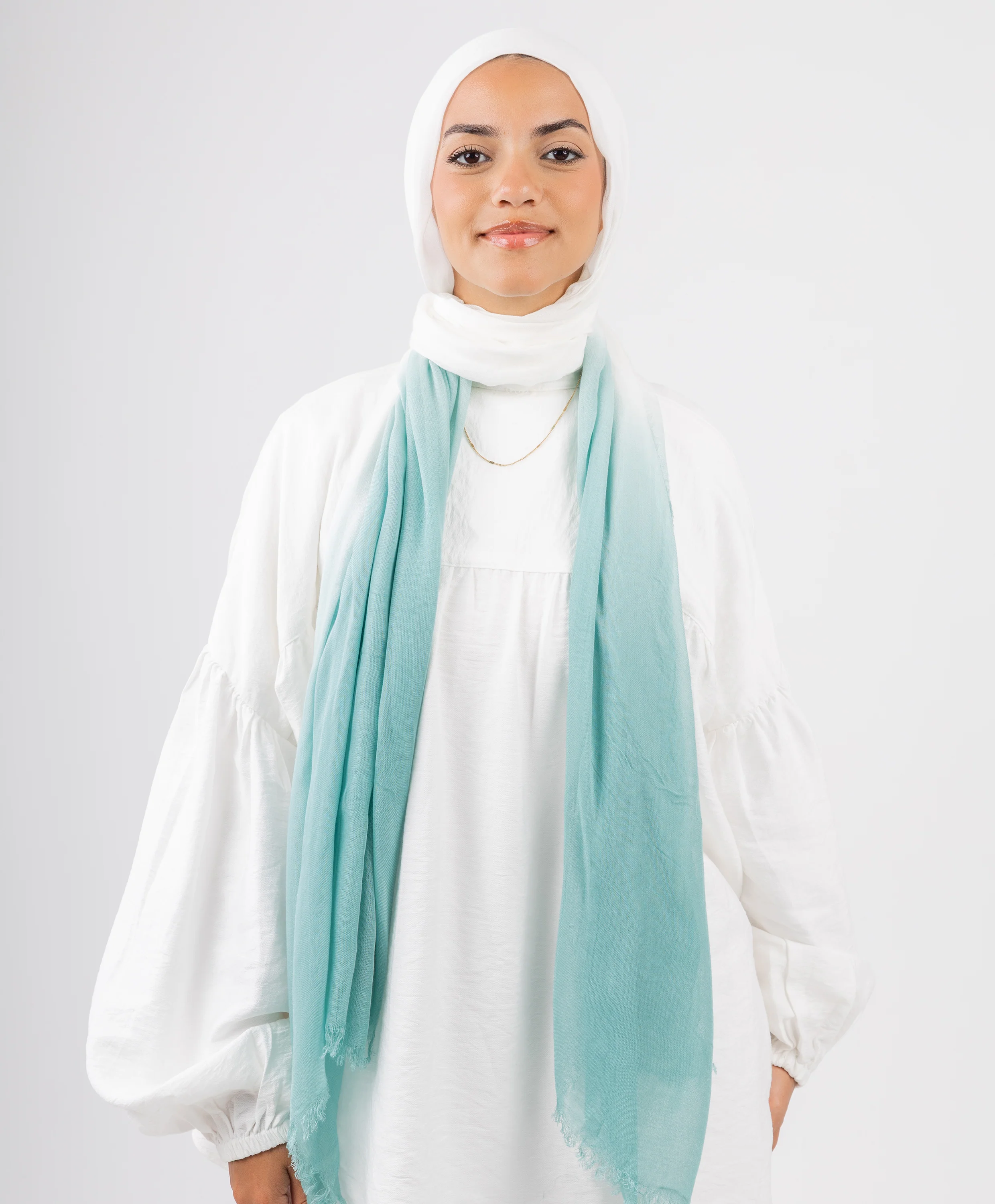 Gradient Cotton Scarf - Image 31