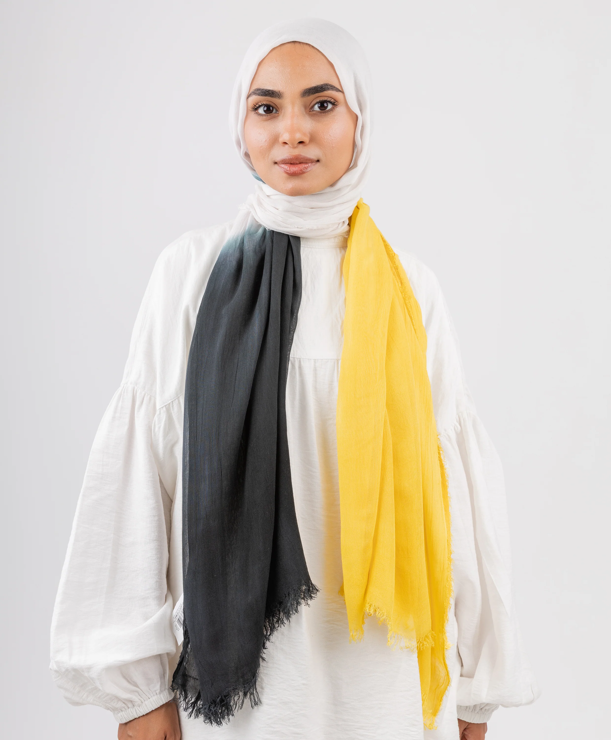 Gradient Cotton Scarf - Image 38