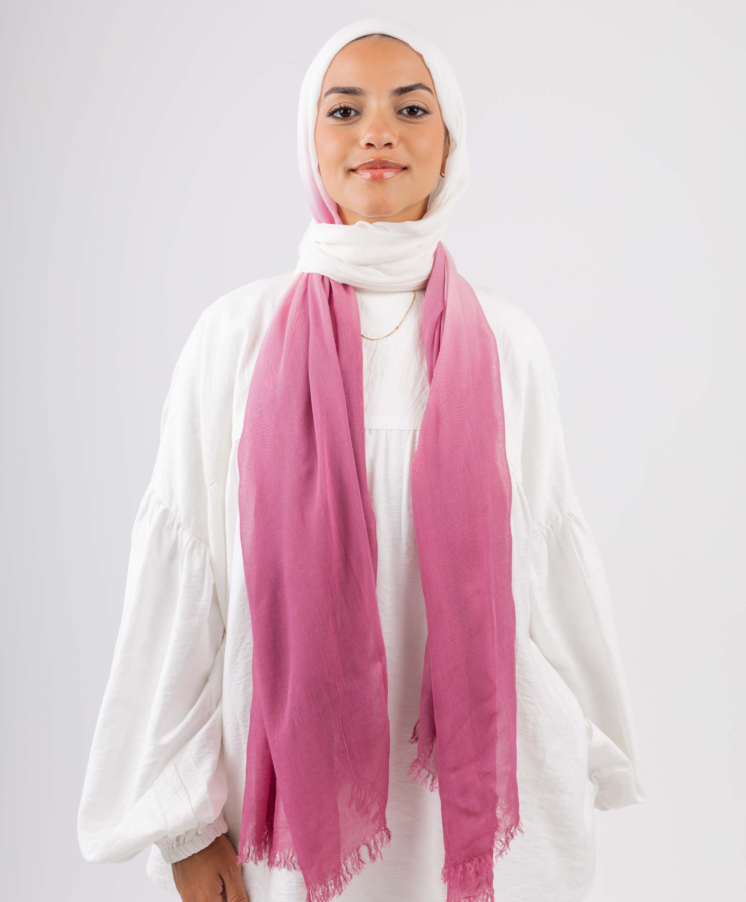 Gradient Cotton Scarf - Image 5