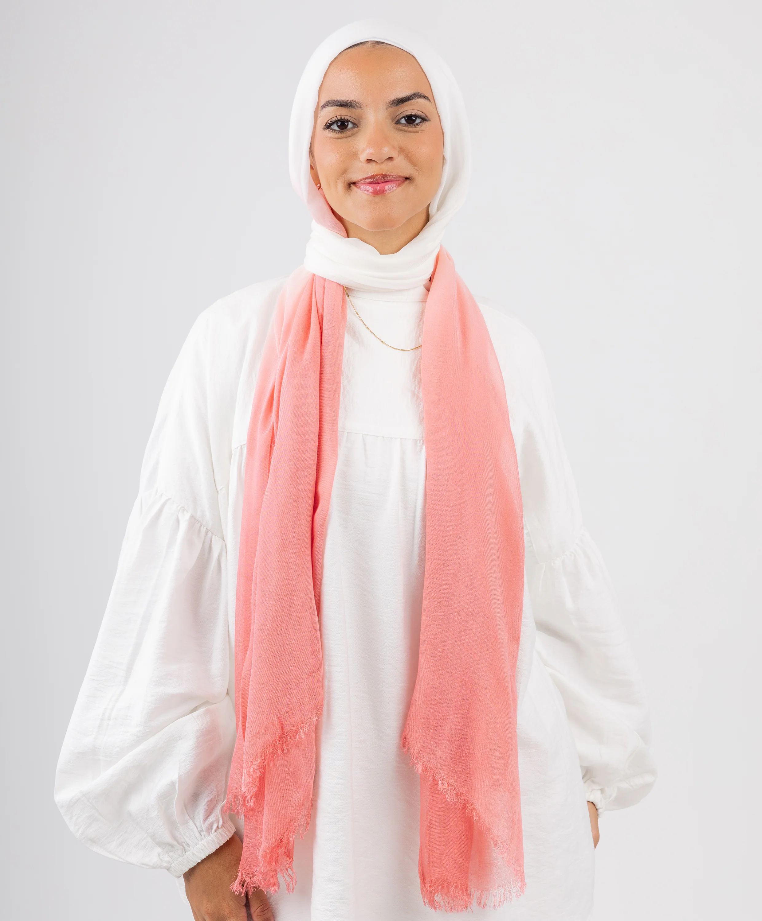 Gradient Cotton Scarf - Image 8
