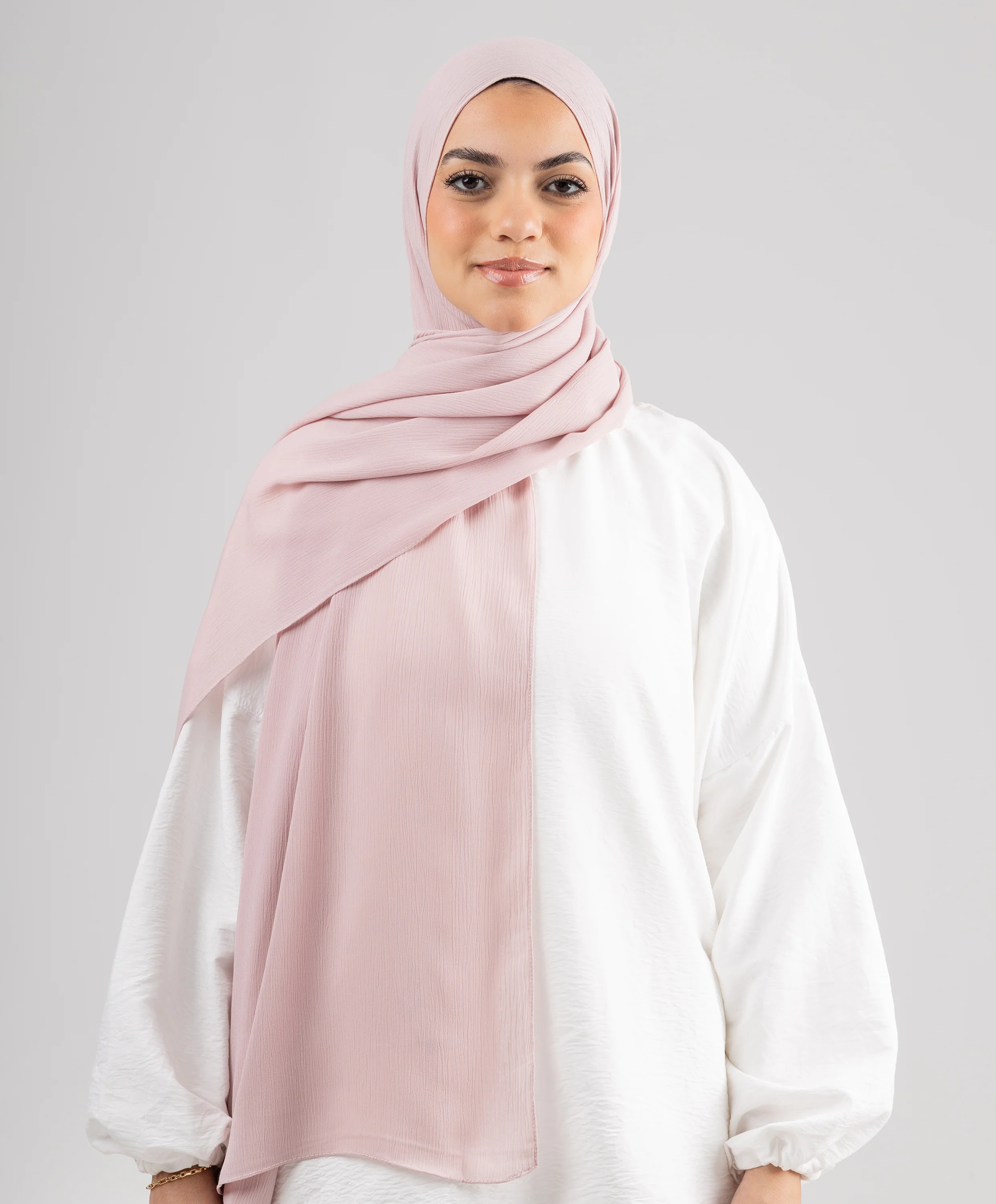 Pure Chiffon Crinkle Scarf - Image 6