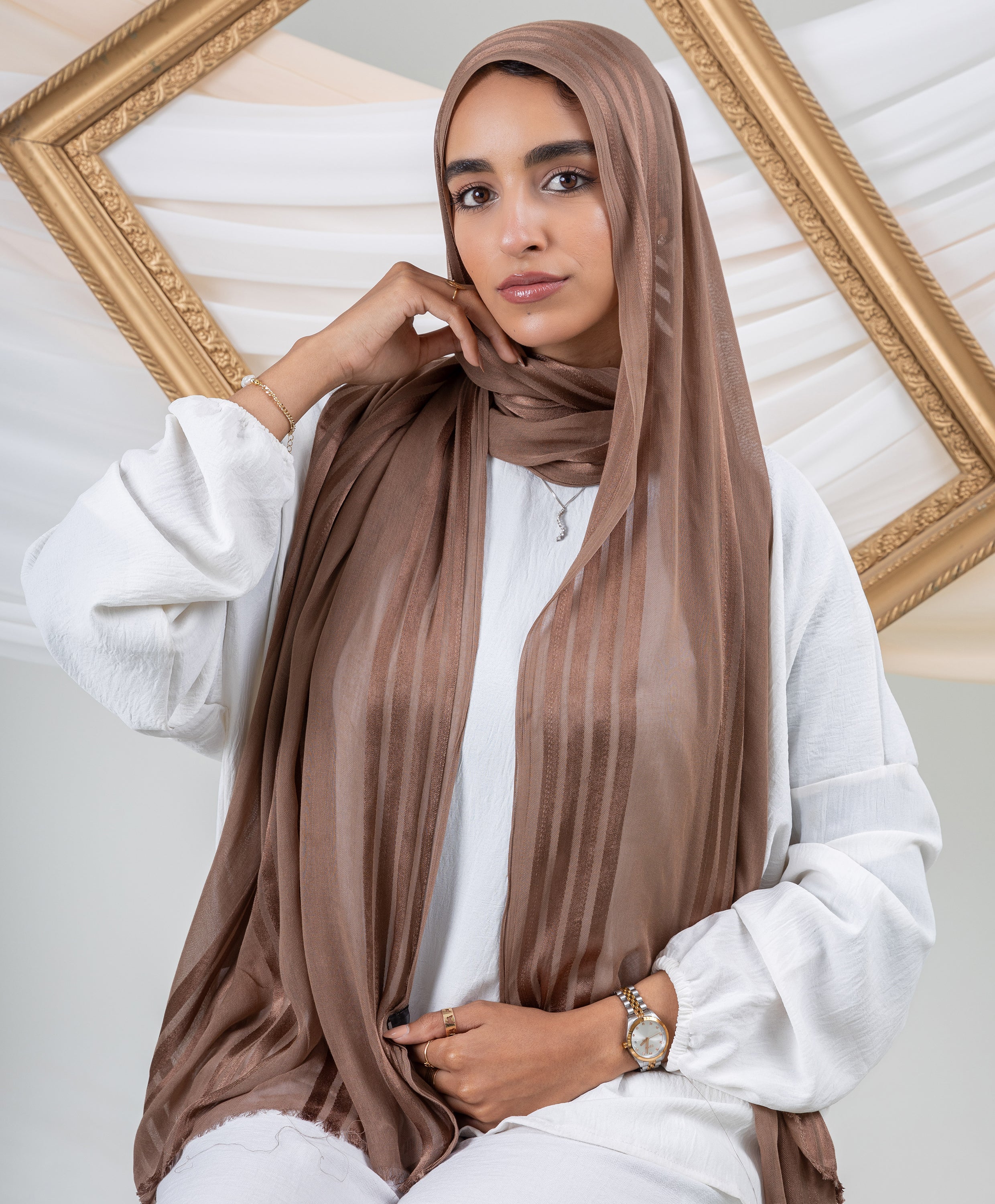 Pure Linen Scarf - Image 11