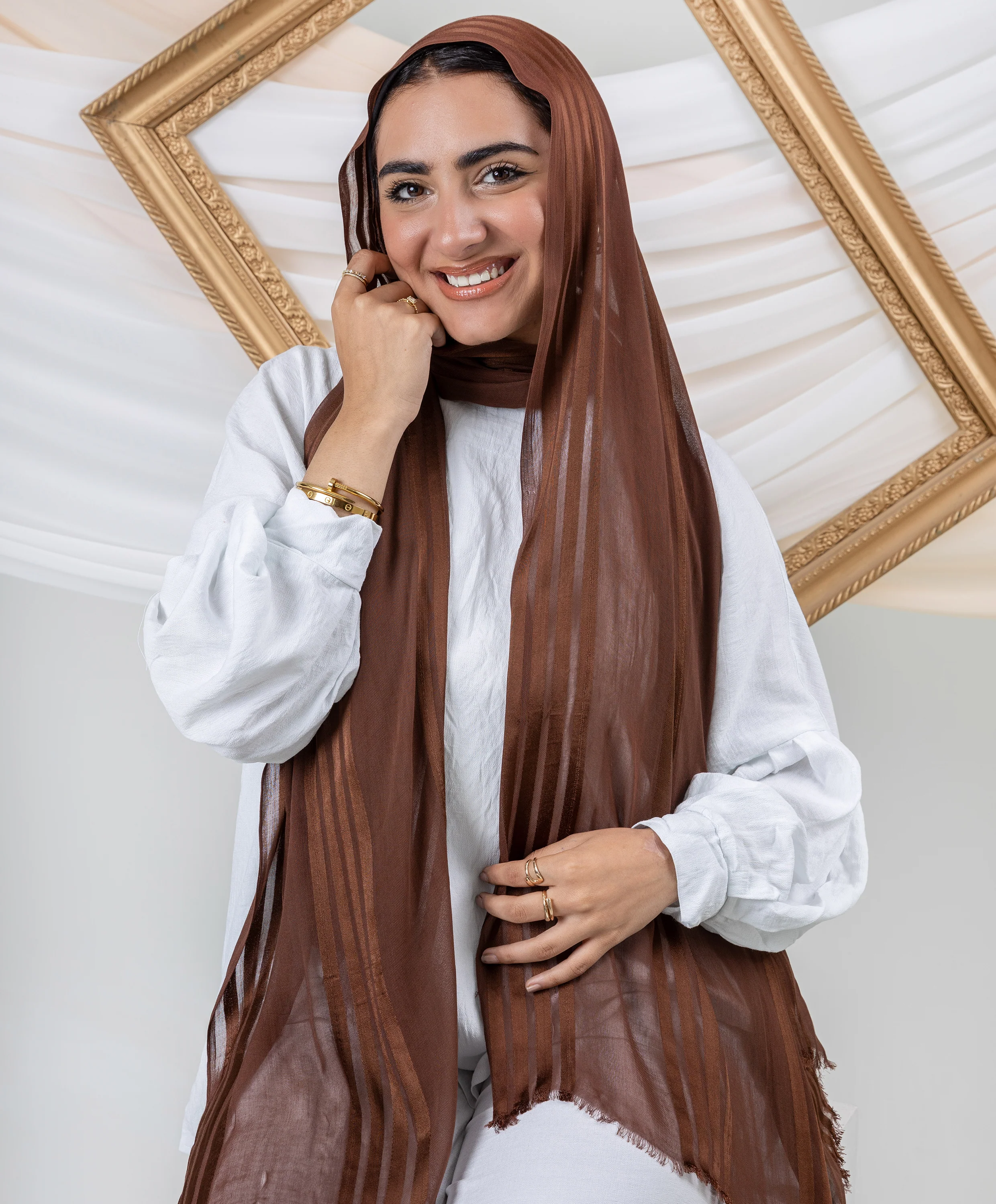 Pure Linen Scarf - Image 12