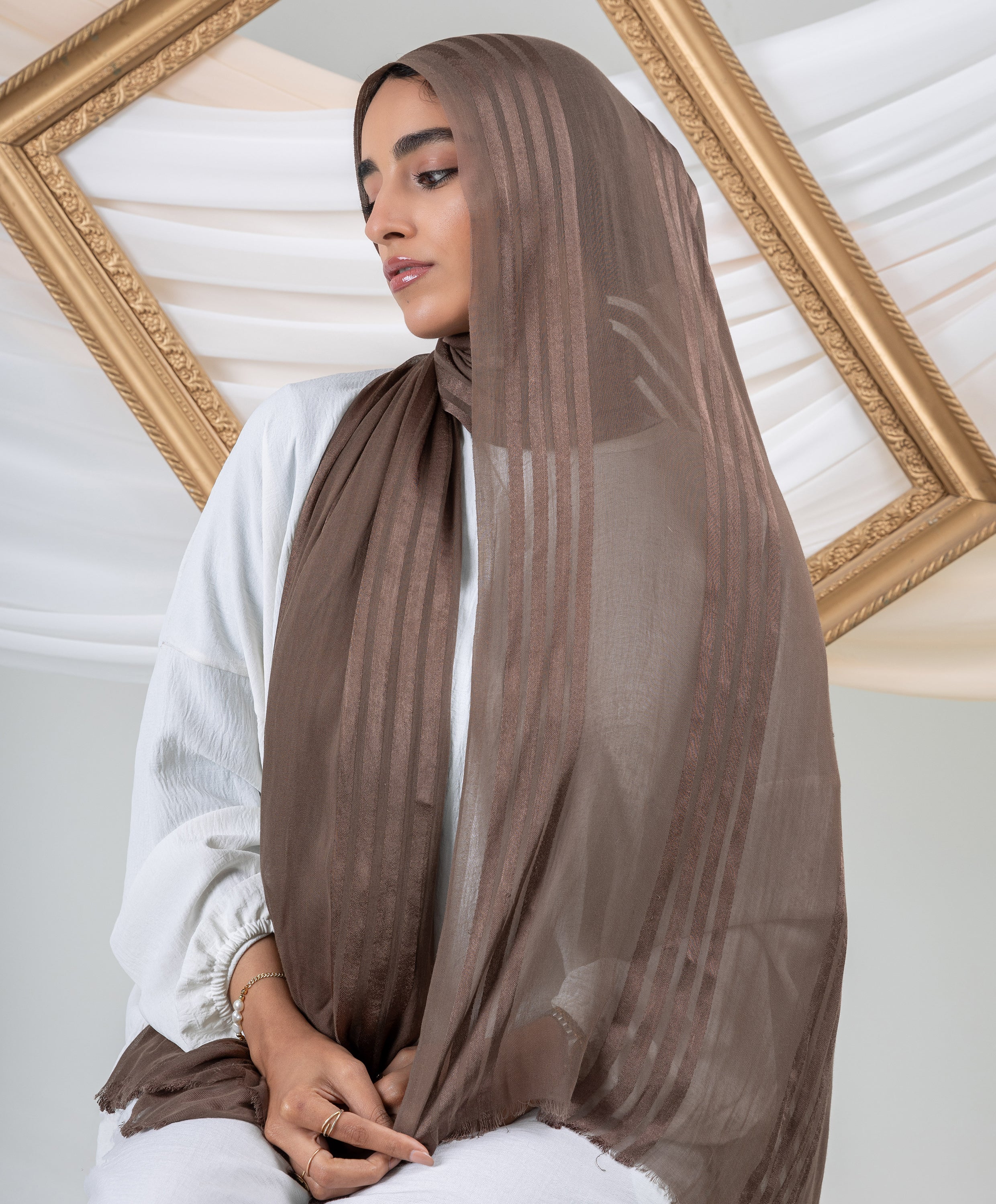 Pure Linen Scarf - Image 13