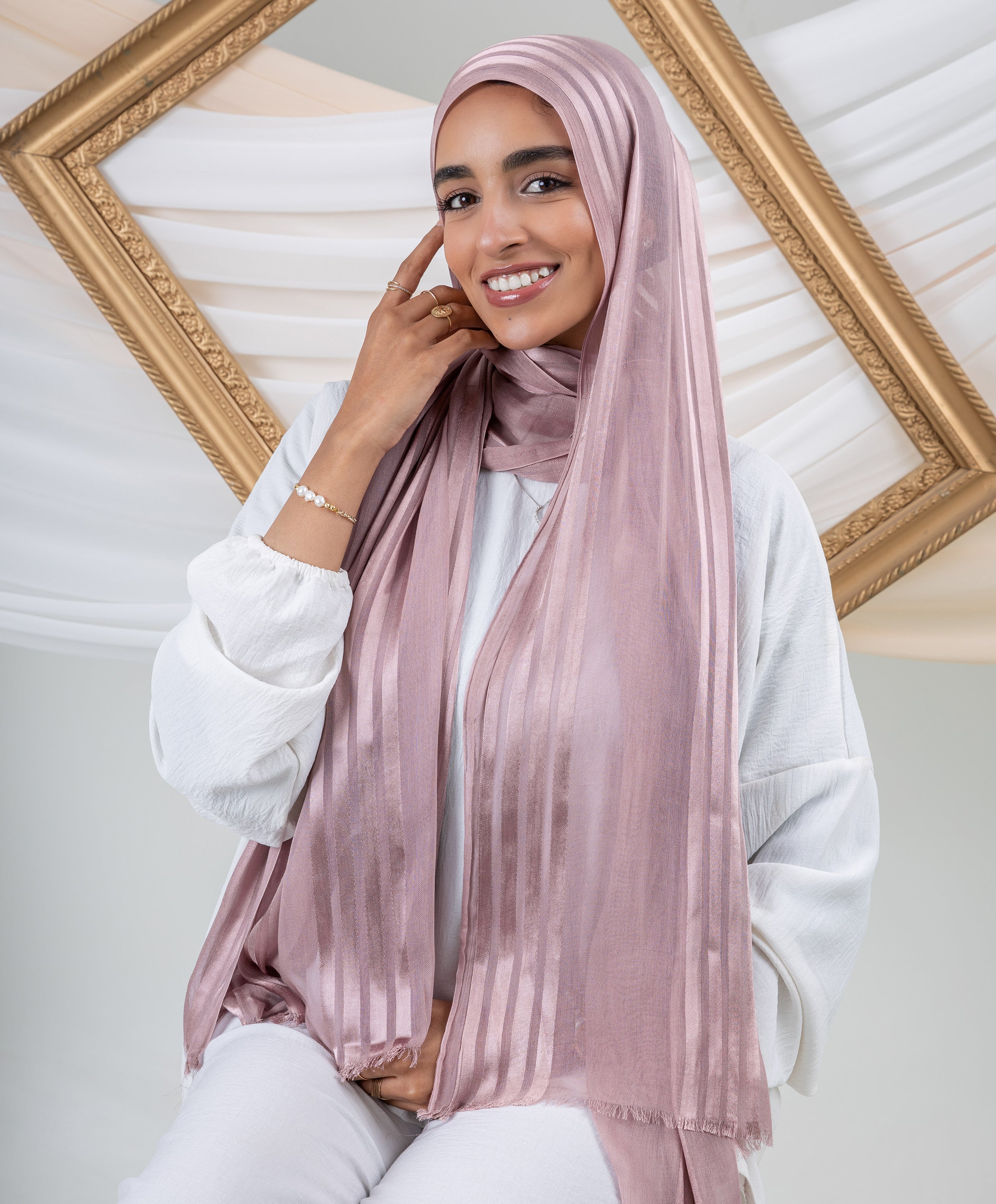 Pure Linen Scarf - Image 16