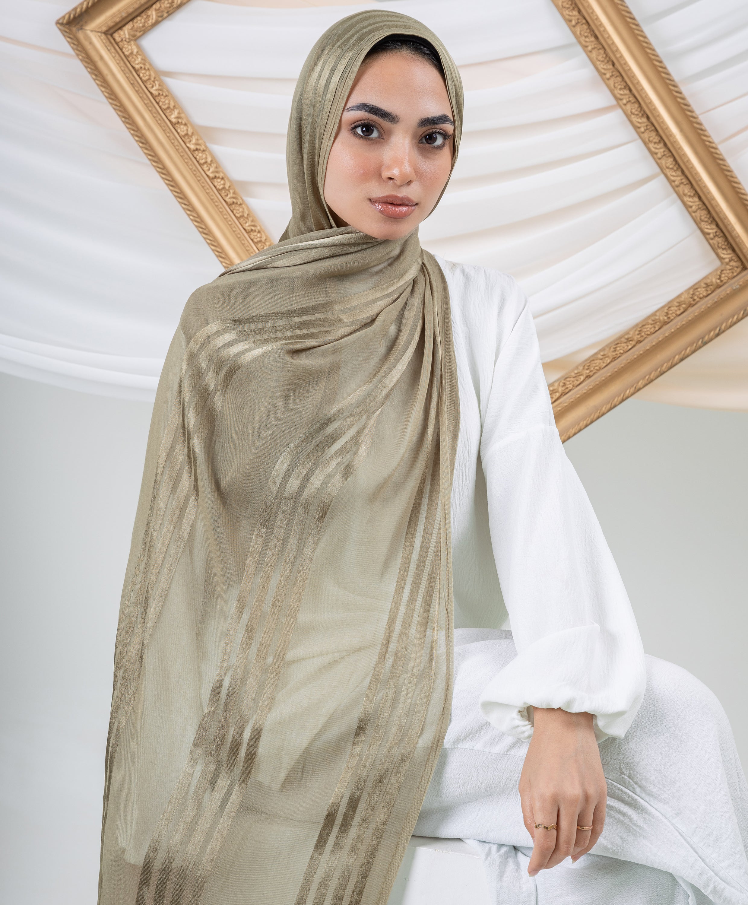 Pure Linen Scarf - Image 18