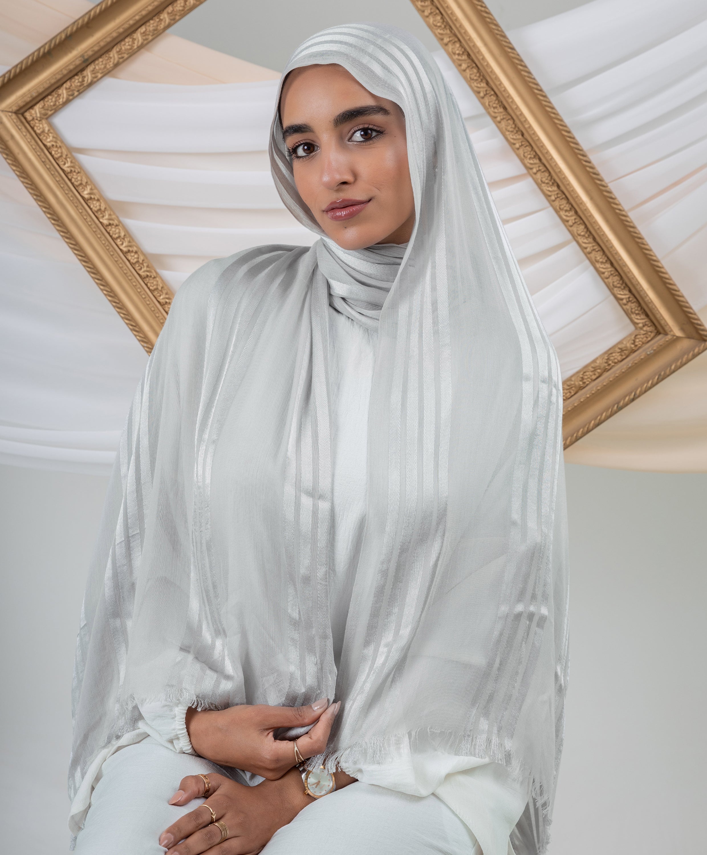 Pure Linen Scarf - Image 20