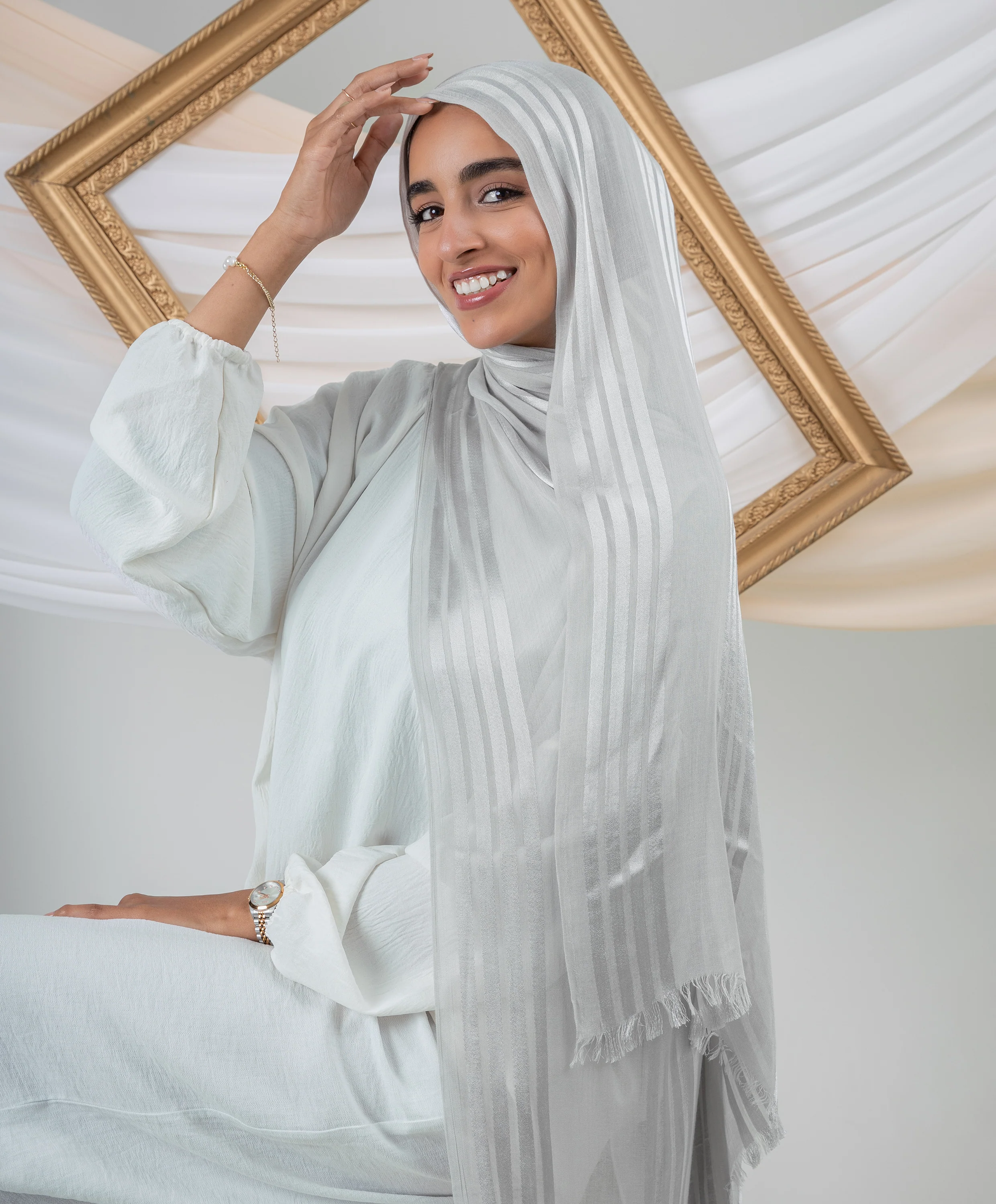 Pure Linen Scarf - Image 22