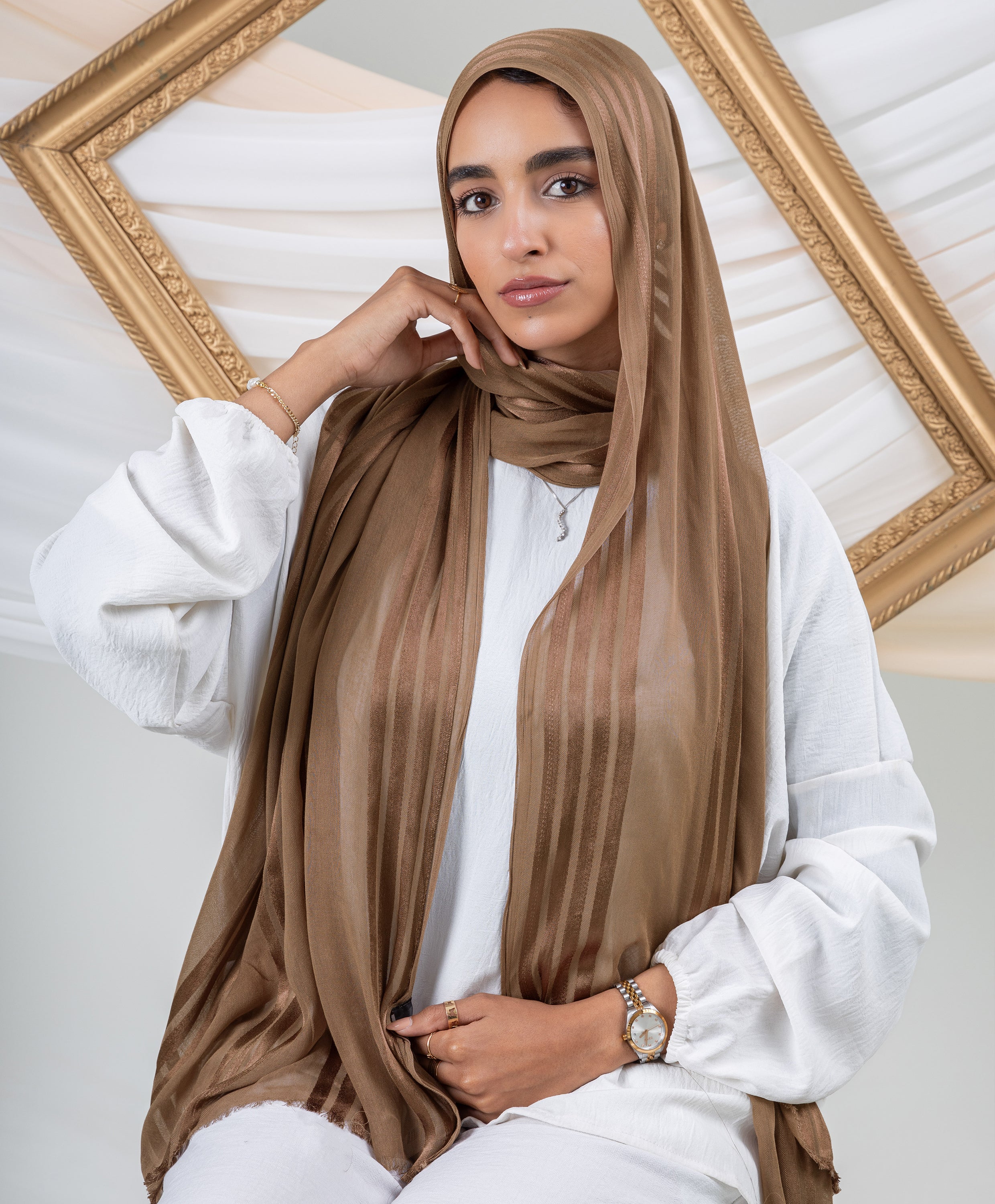 Pure Linen Scarf - Image 27