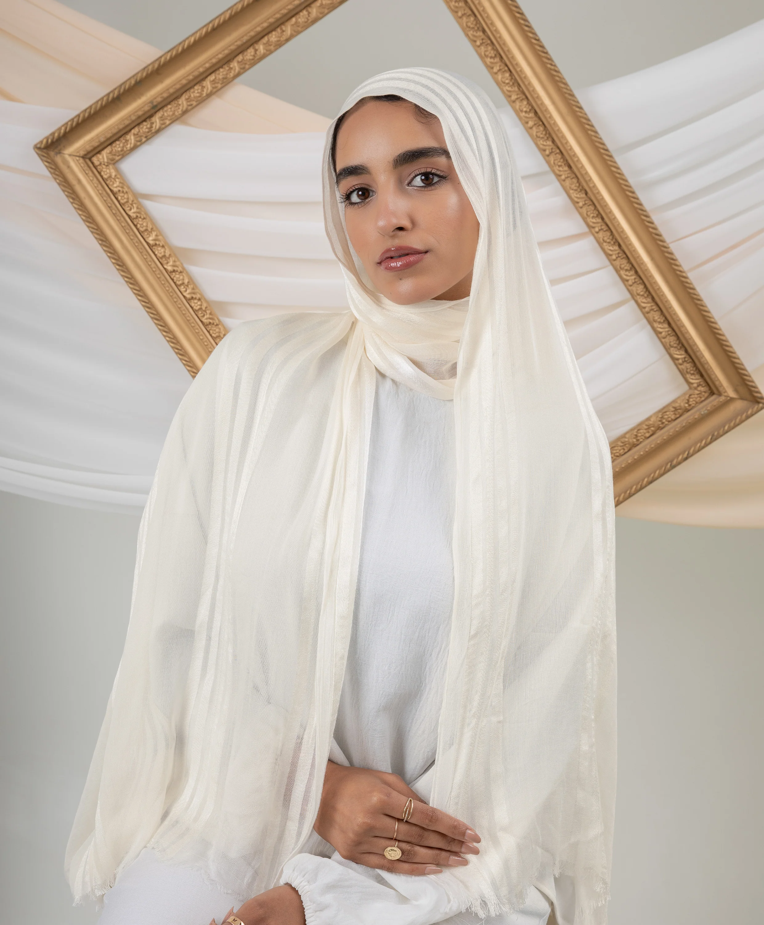 Pure Linen Scarf - Image 3