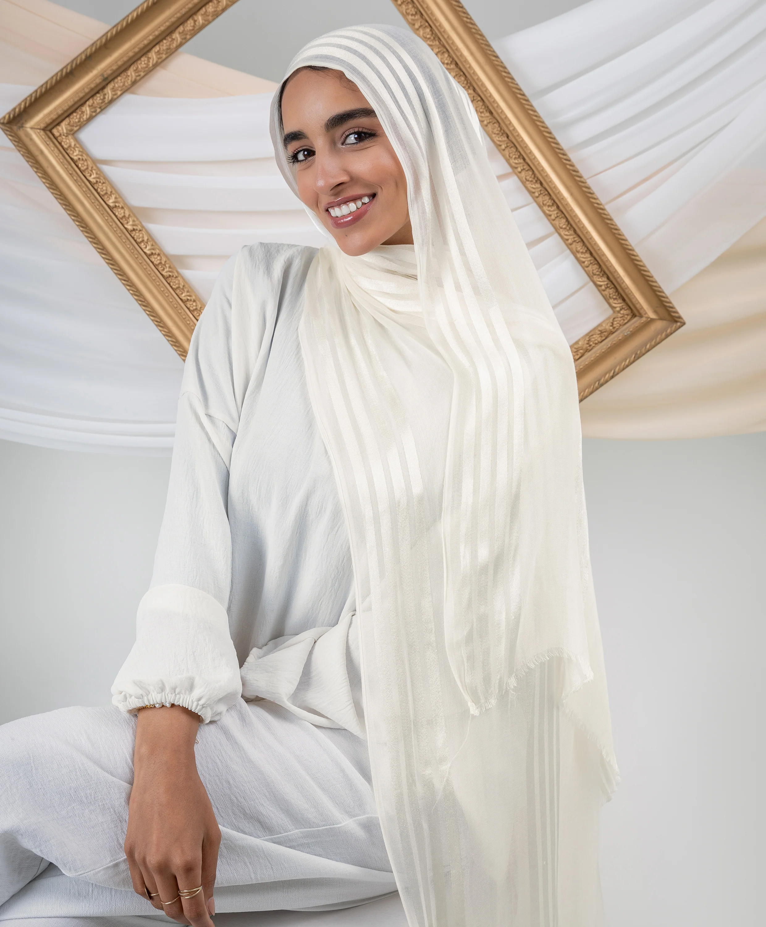 Pure Linen Scarf - Image 4