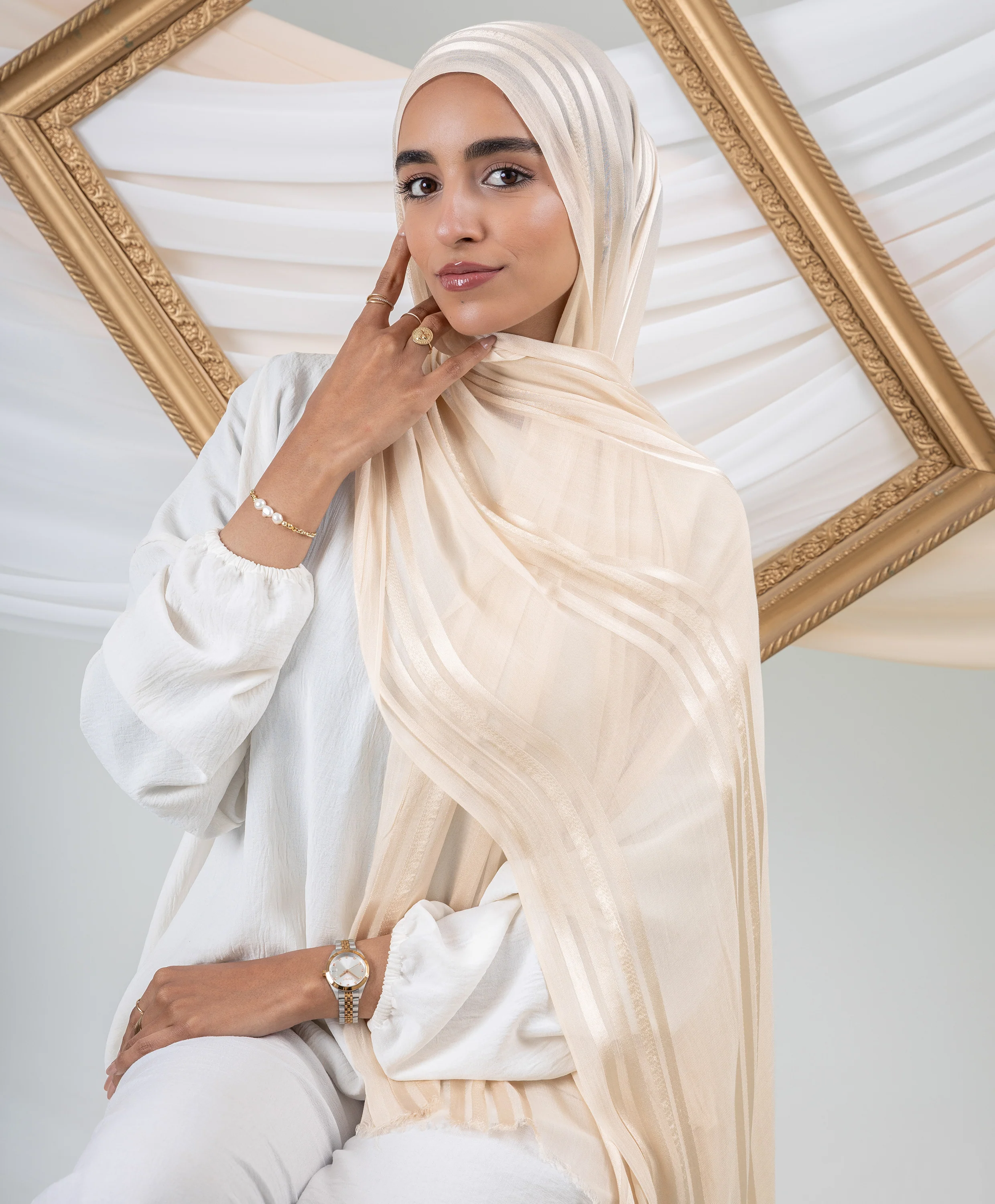 Pure Linen Scarf - Image 5