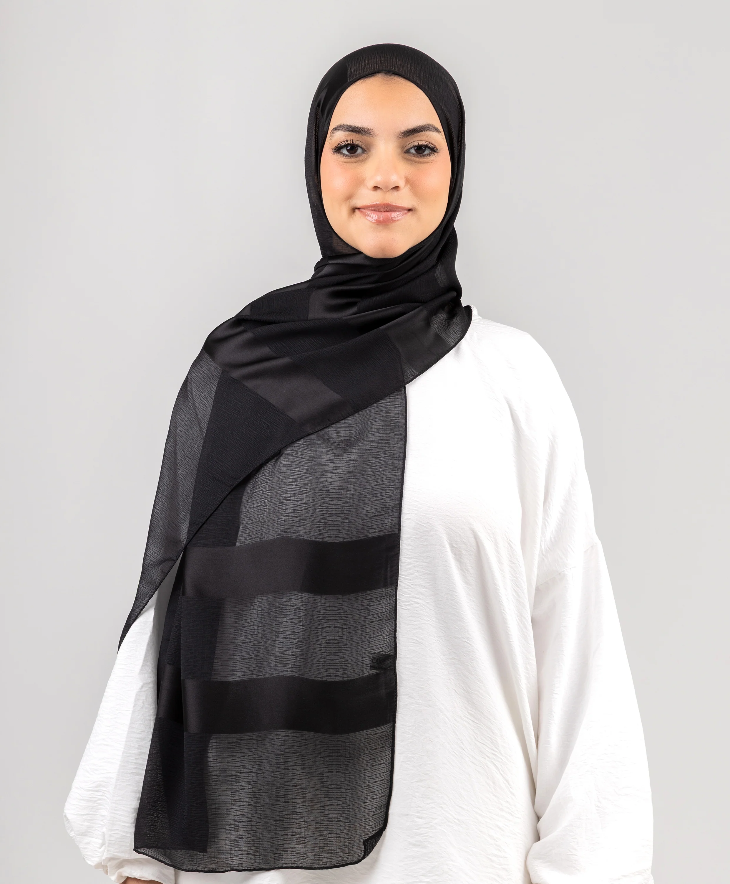 Sparkle Satin Chiffon Scarf - Image 7