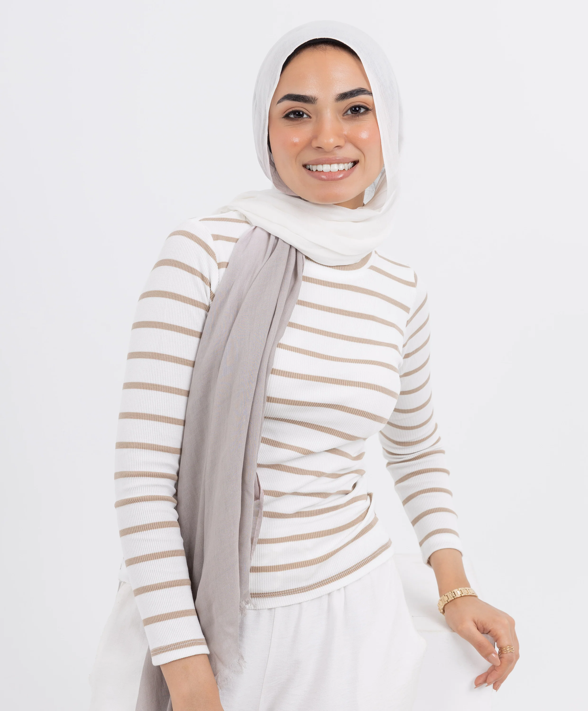 Striped Basic Top - Image 5
