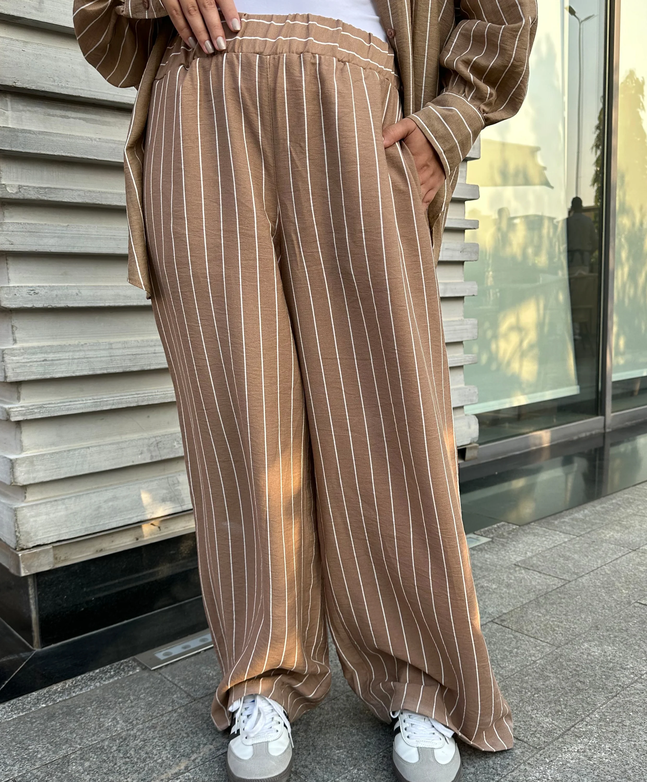 Striped Linen Pants - Image 5